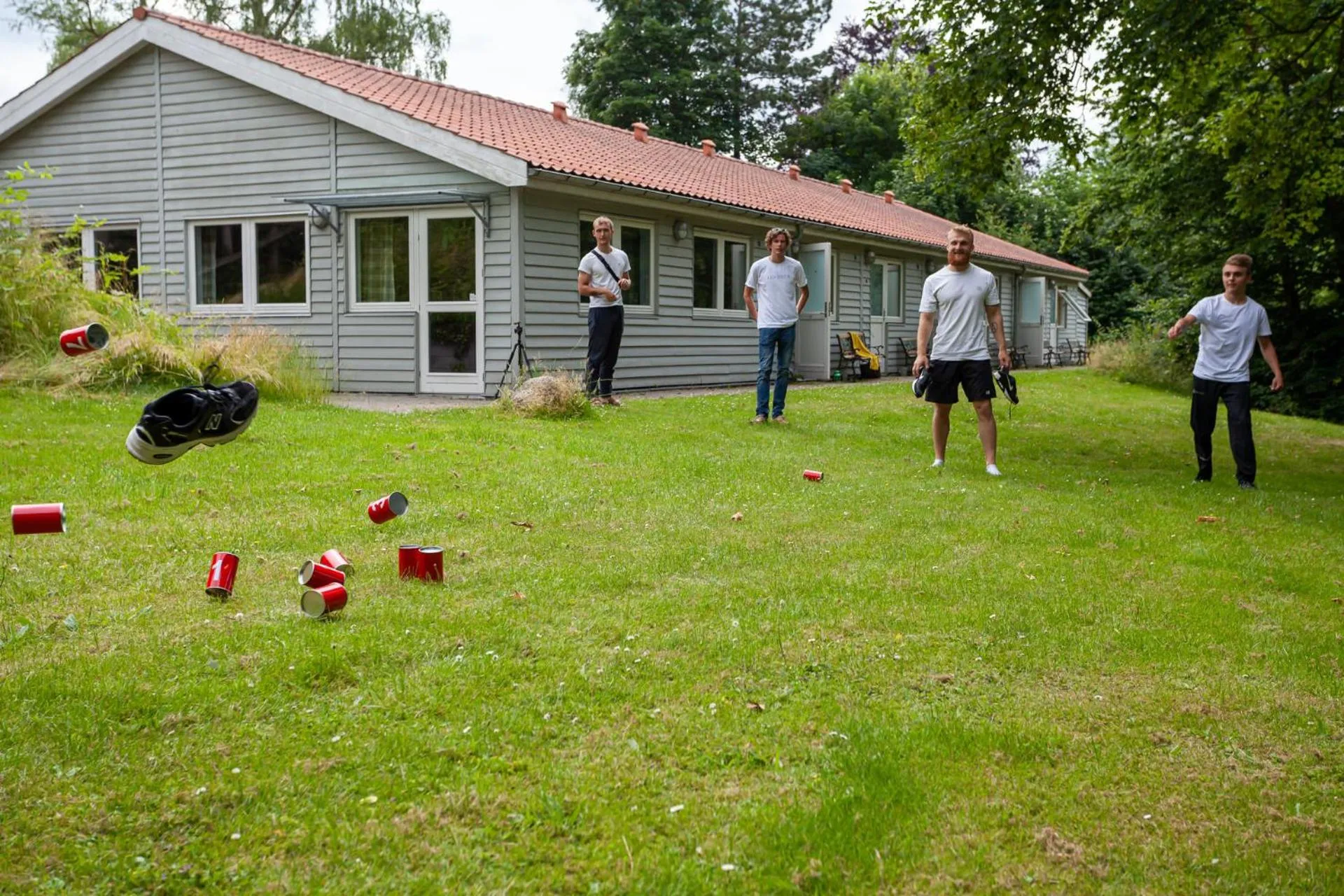 Fredensborg Vandrerhjem, i Kongens baghave