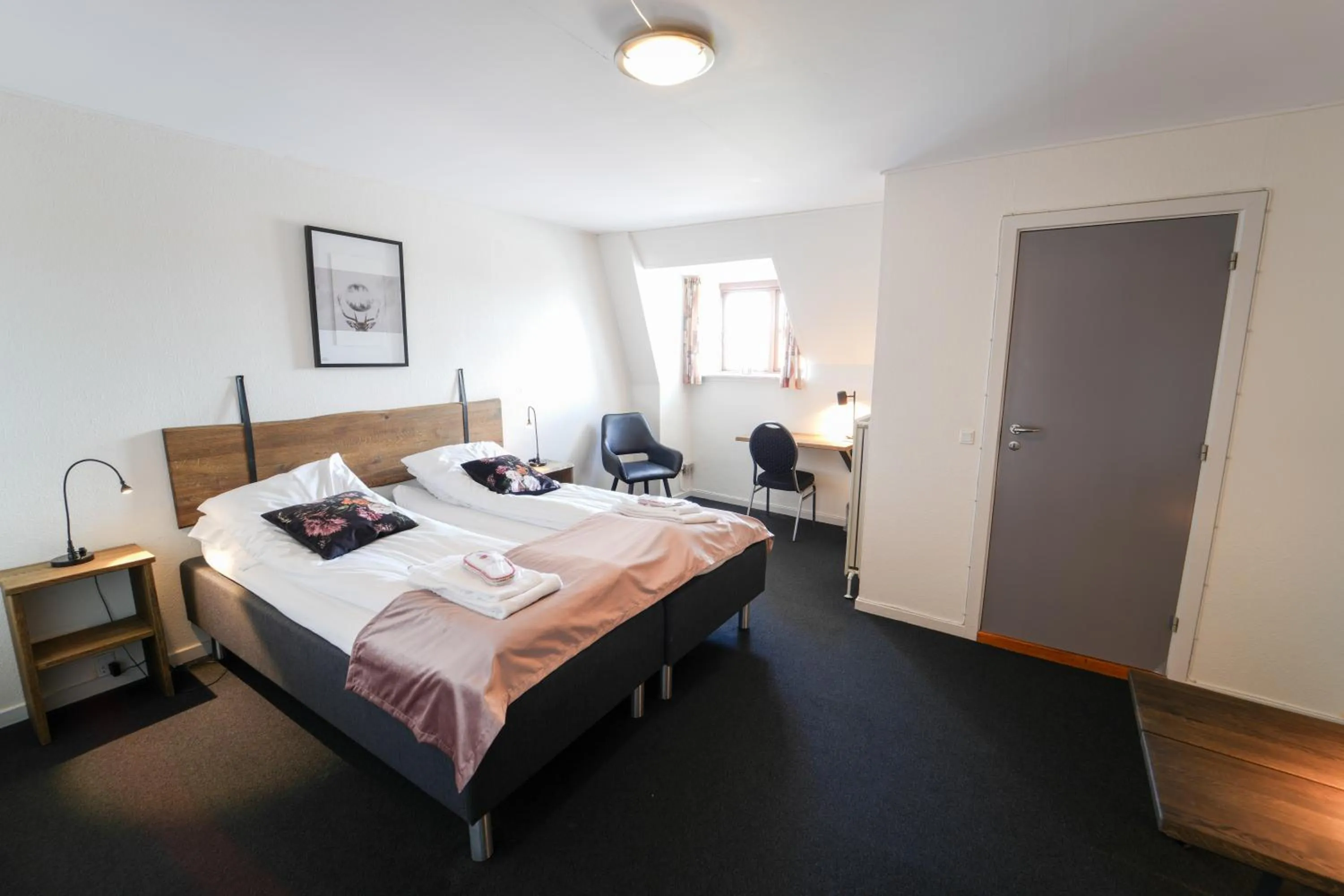 Bed in Hotel Phønix Brønderslev