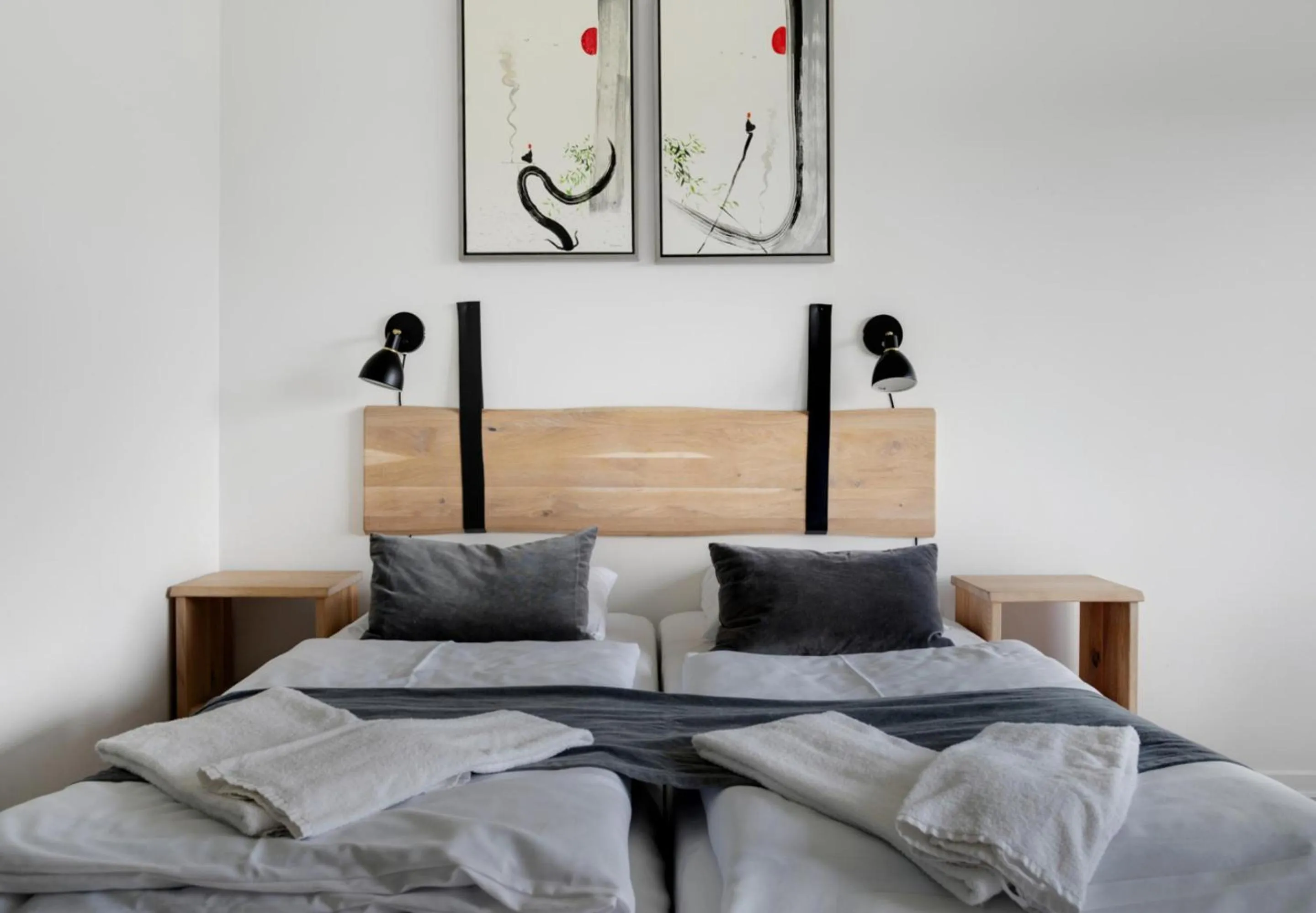 Bed in Hotel Vissenbjerg Storkro