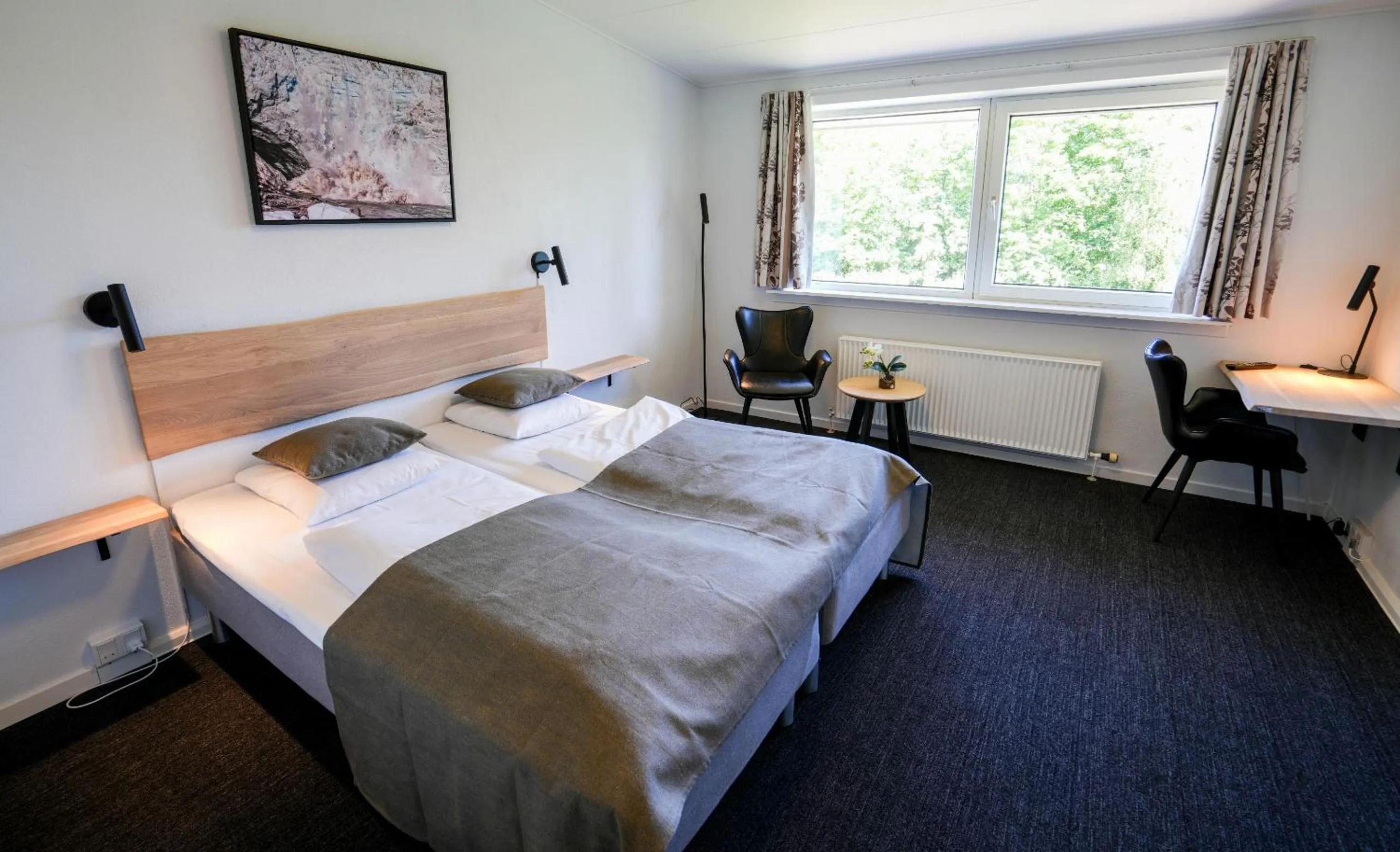 Bed in Hotel Vissenbjerg Storkro