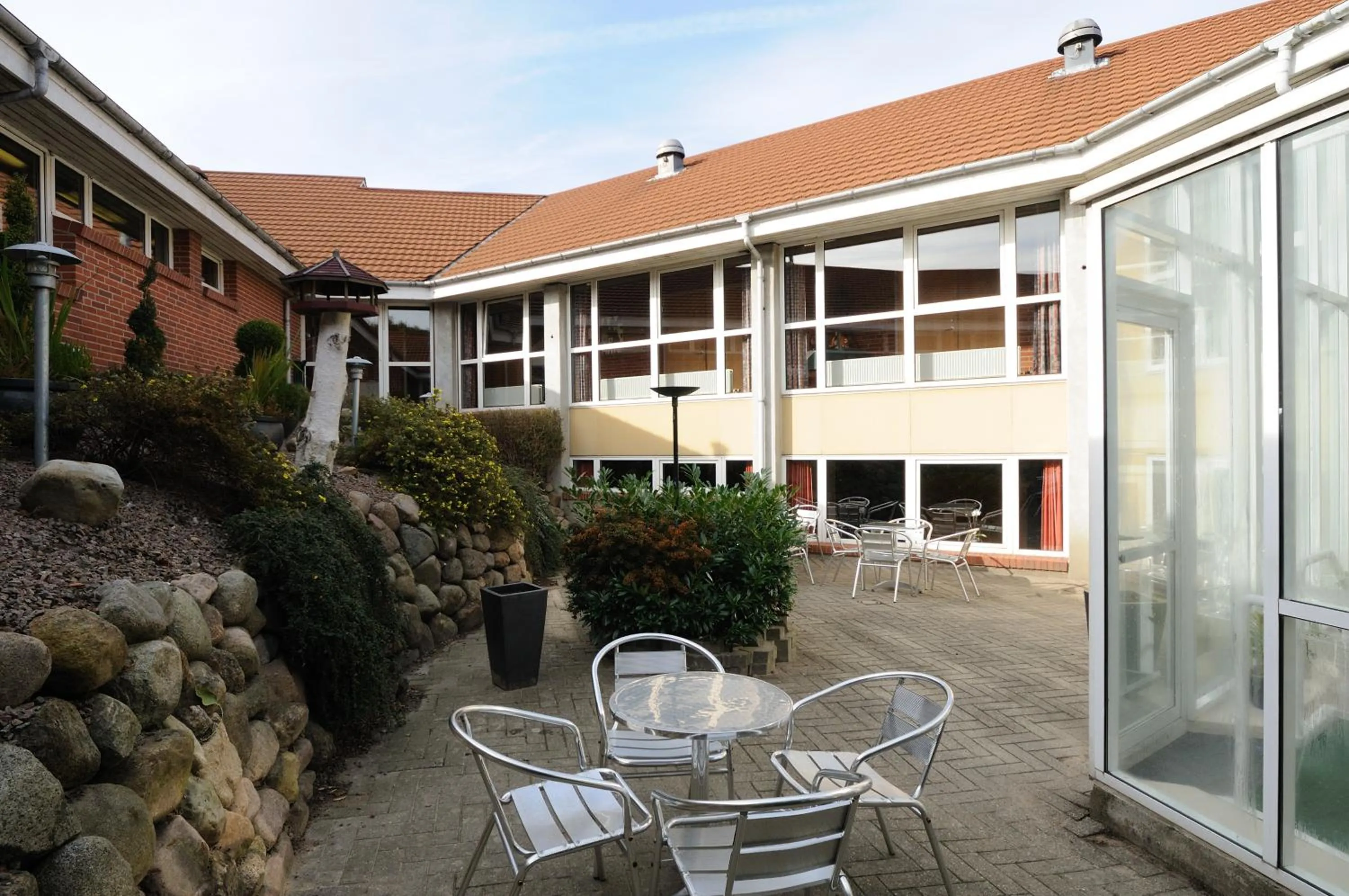 Garden in Hotel Vissenbjerg Storkro