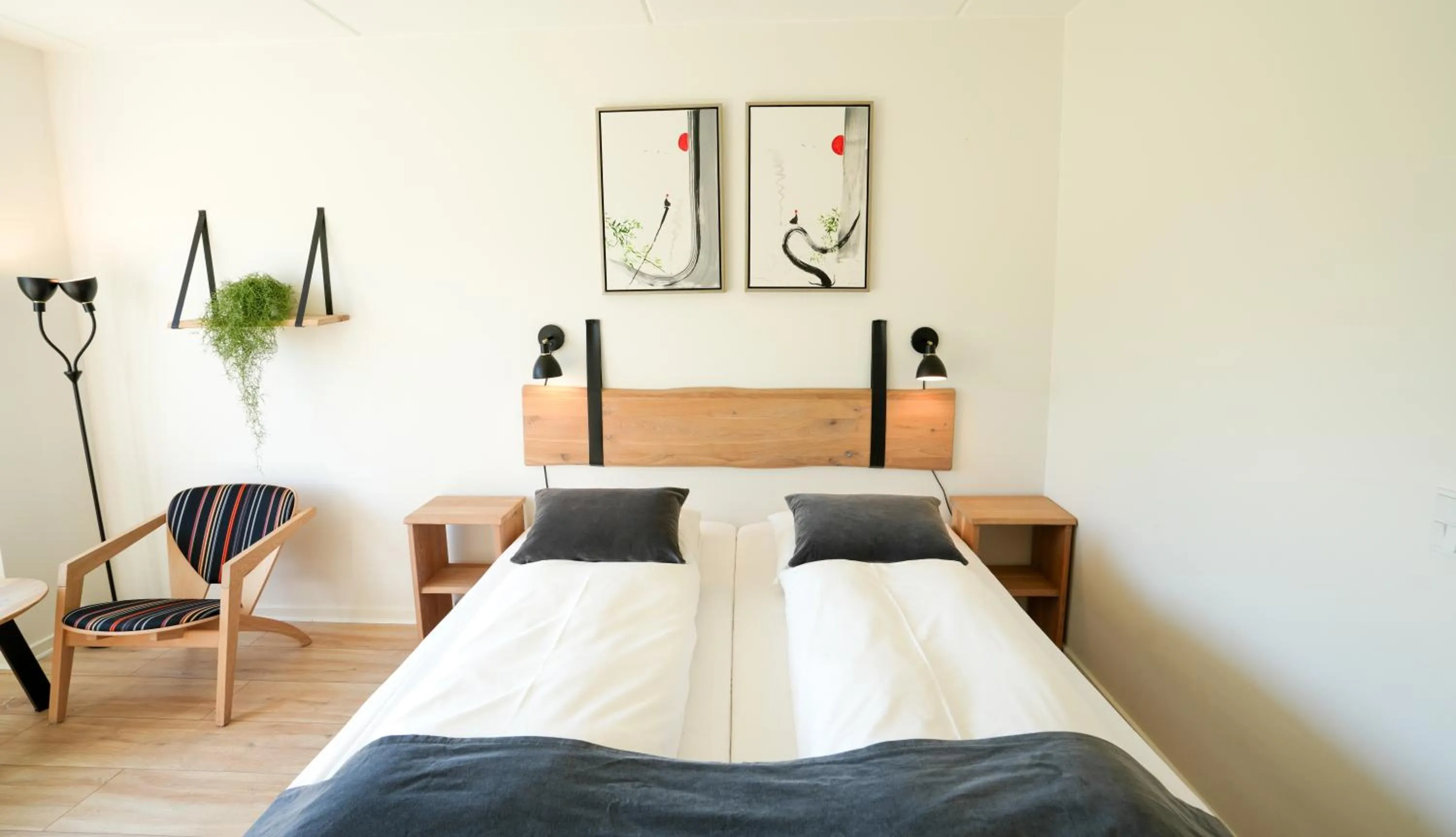 Bed in Hotel Vissenbjerg Storkro