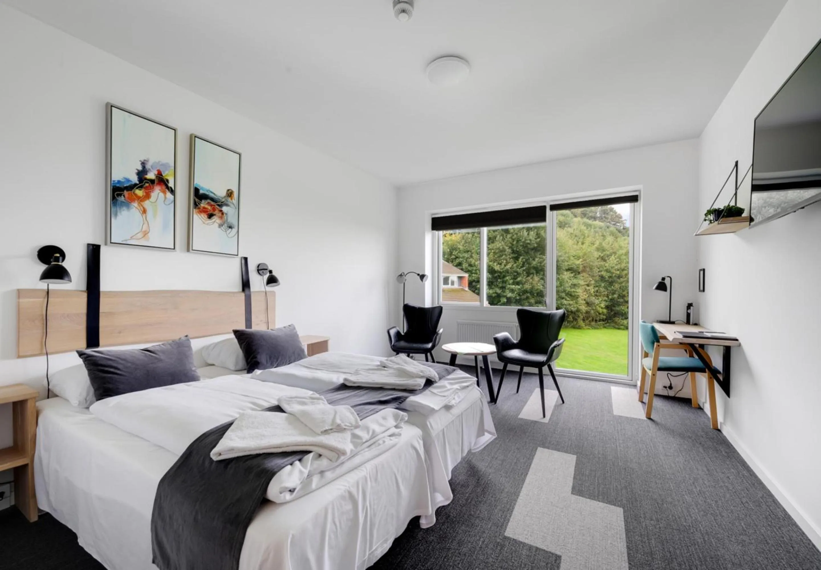 Bed in Hotel Vissenbjerg Storkro