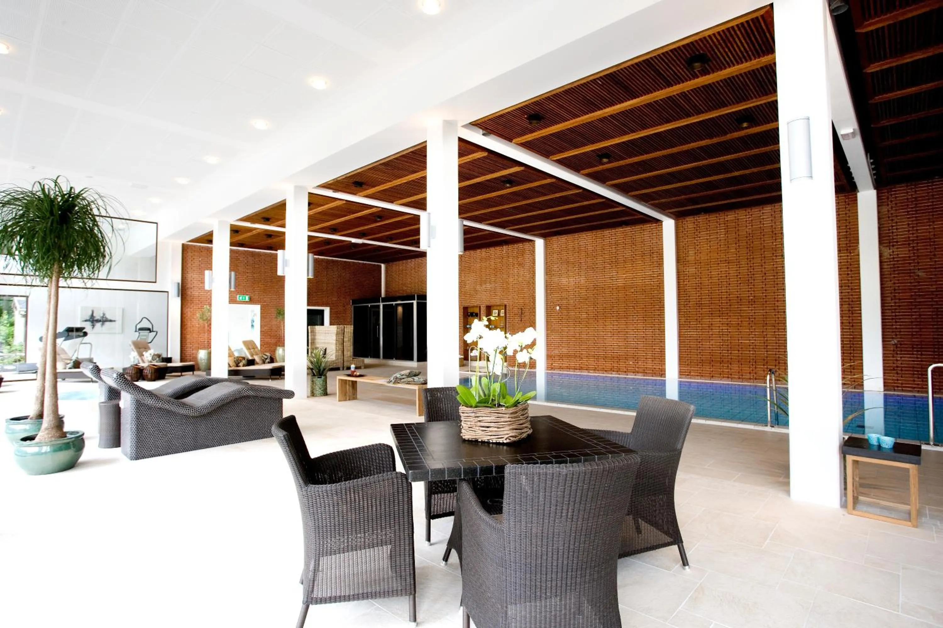 Swimming pool in Hotel Hesselet