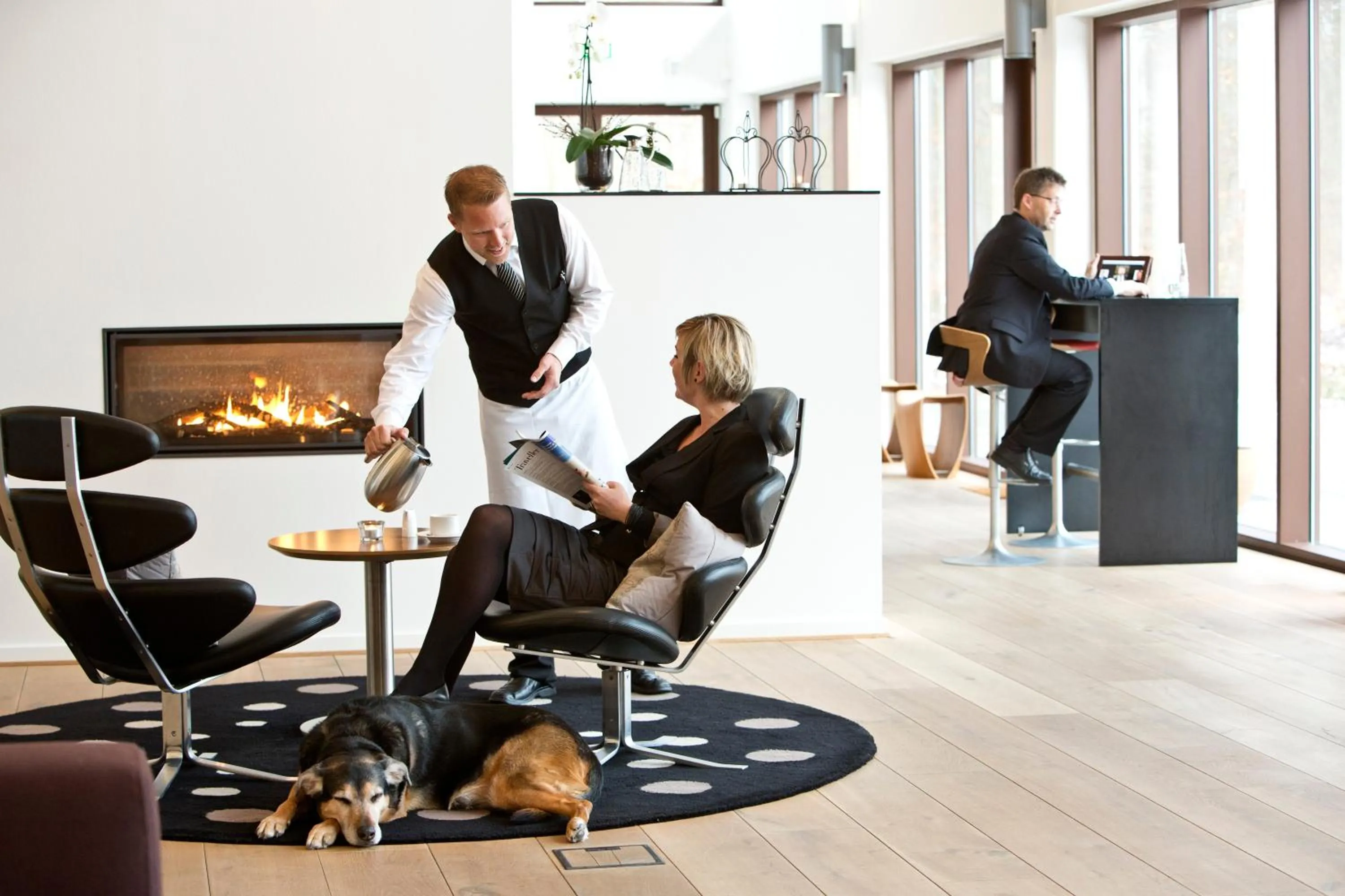 Restaurant/places to eat in Hotel Hesselet