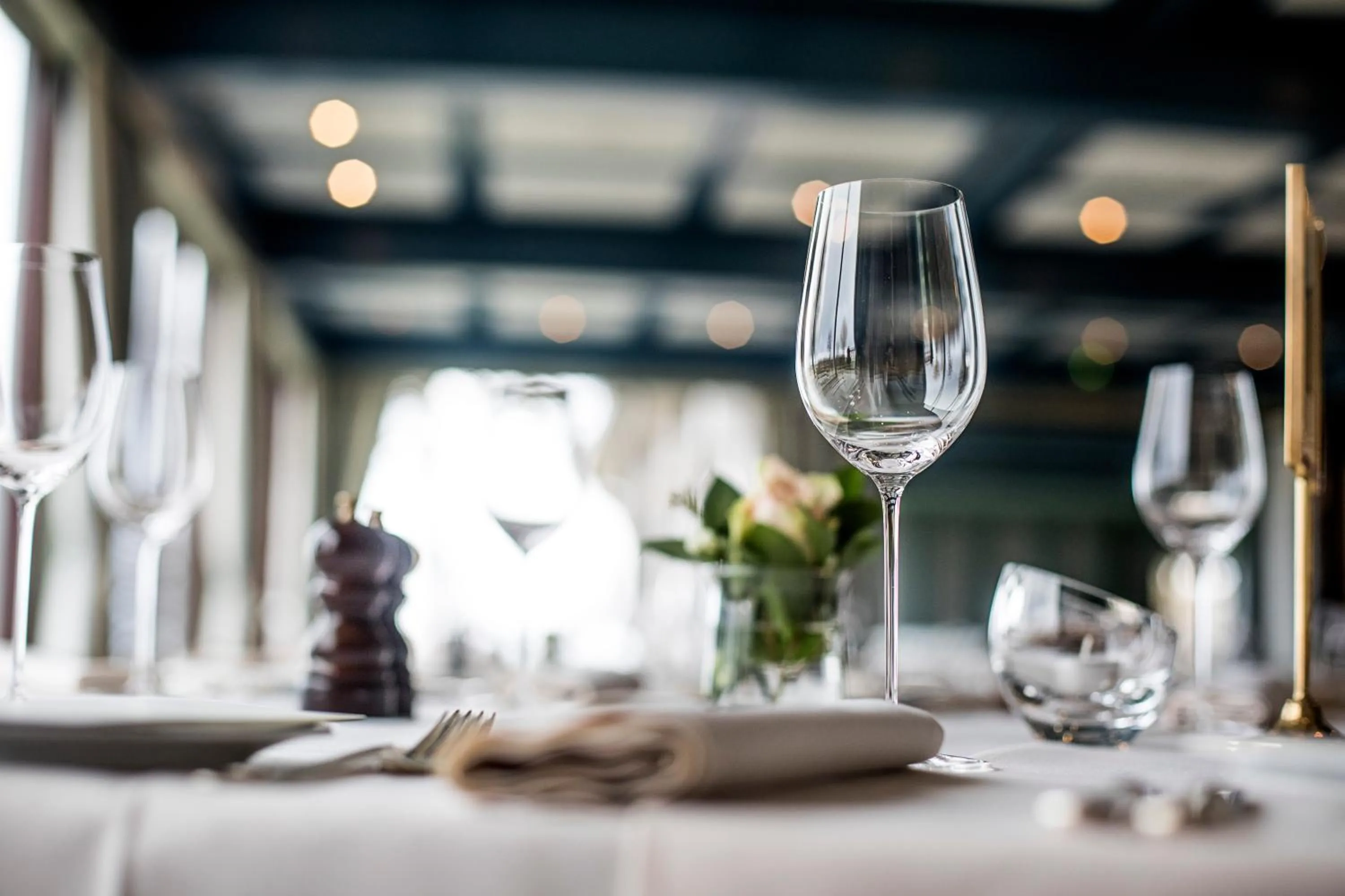 Dining area in Hotel Hesselet