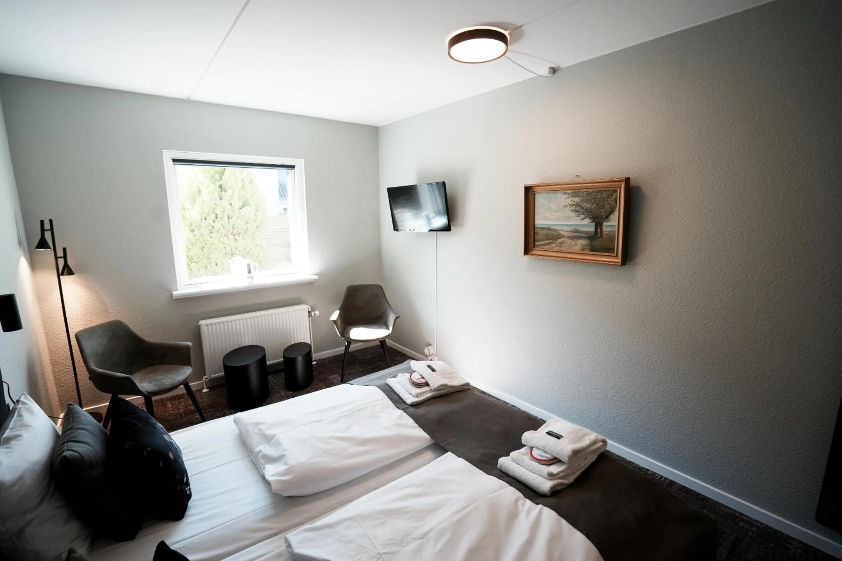 Bed in Hotel Postgaarden