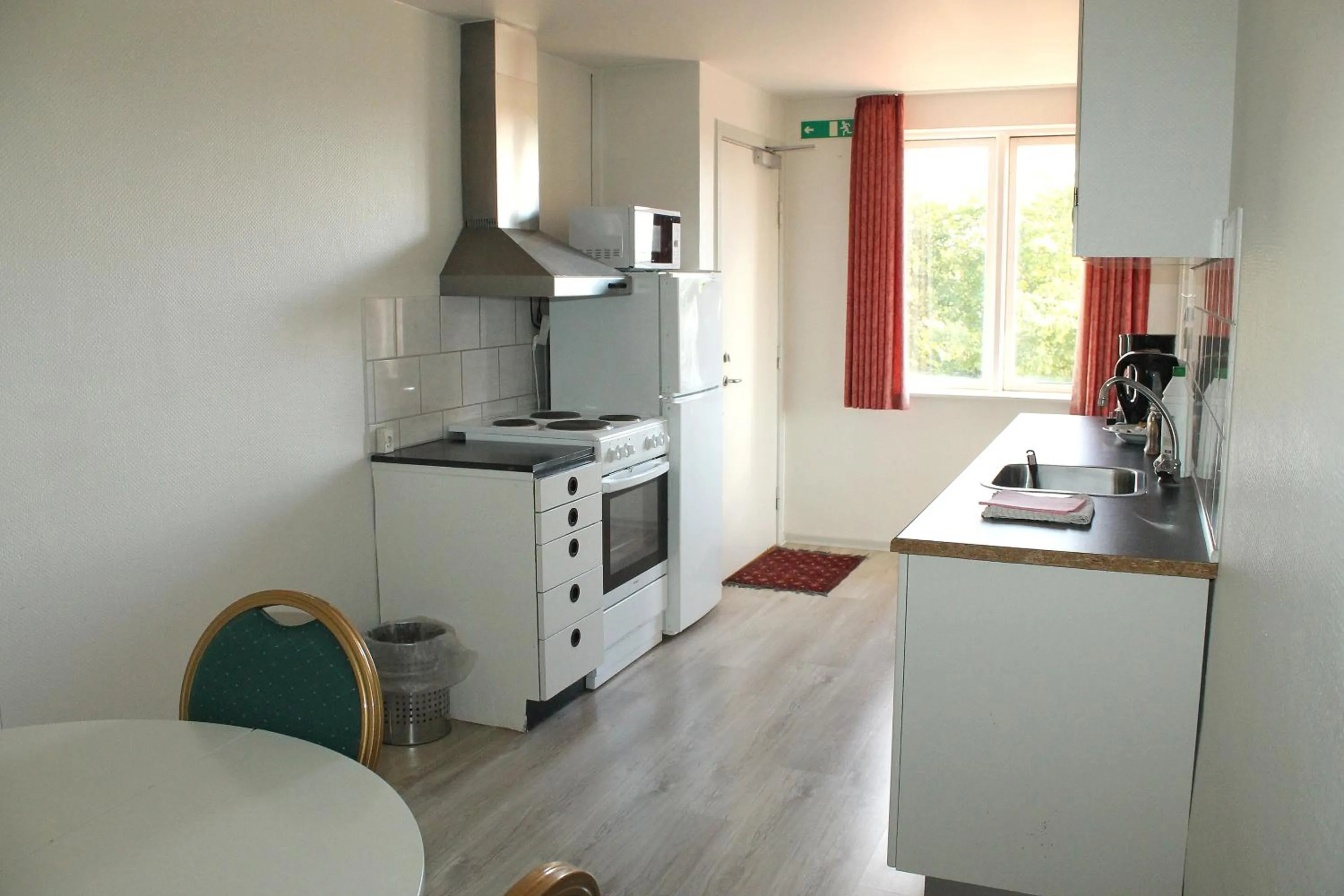 Communal kitchen in Hotel Medio Fredericia