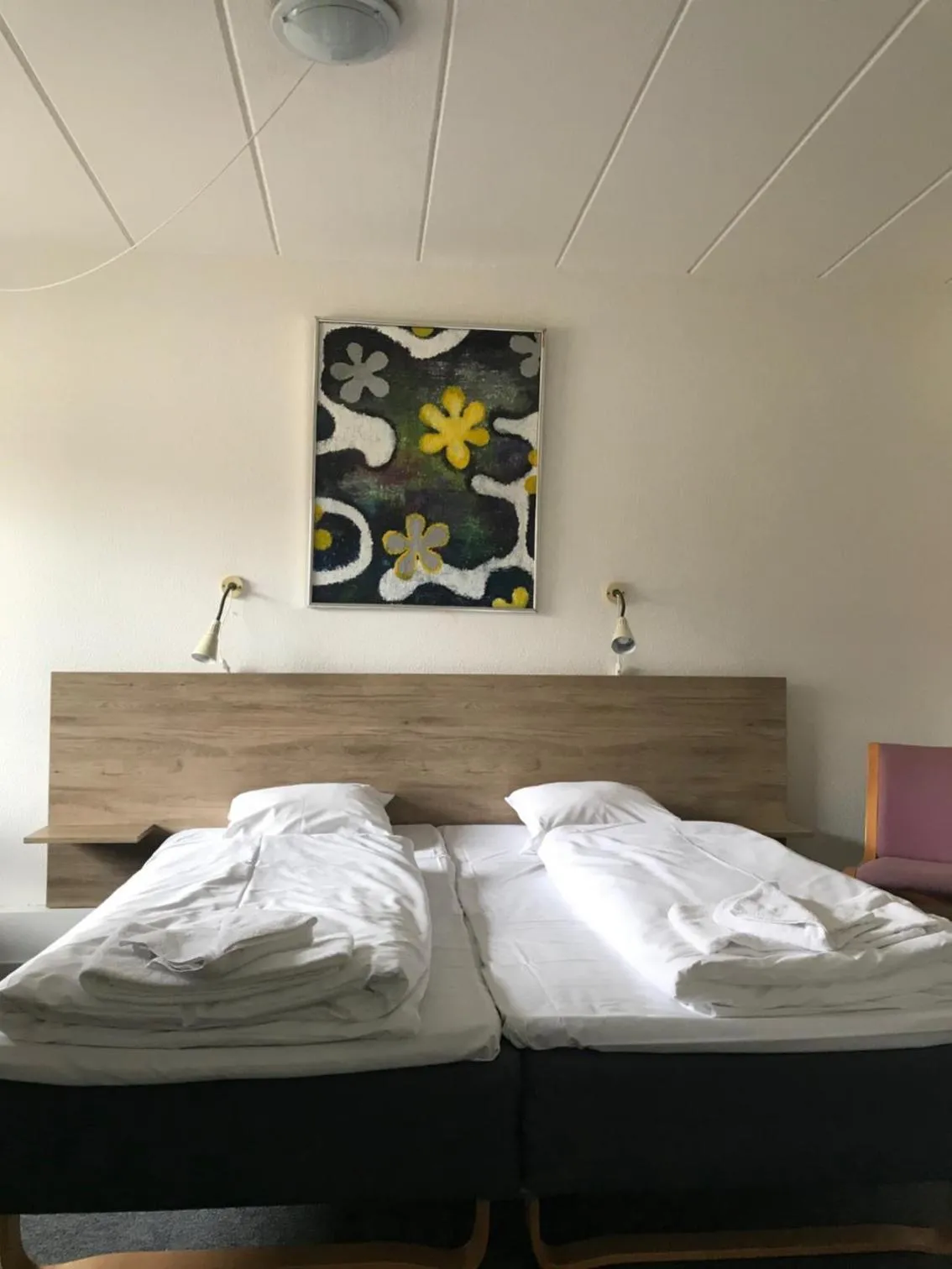 Bed in Hotel Medio Fredericia