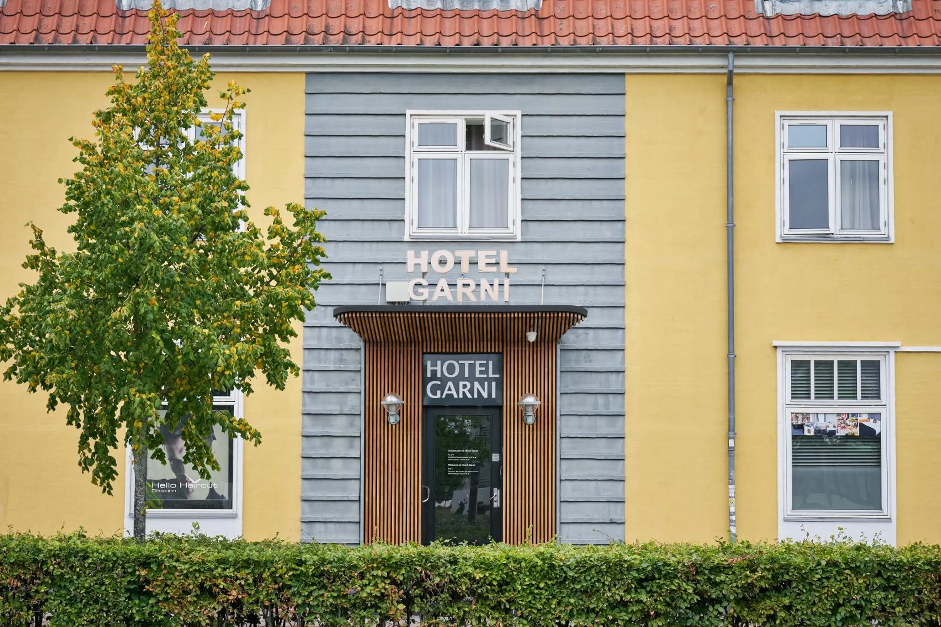 Property building in Hotel Garni