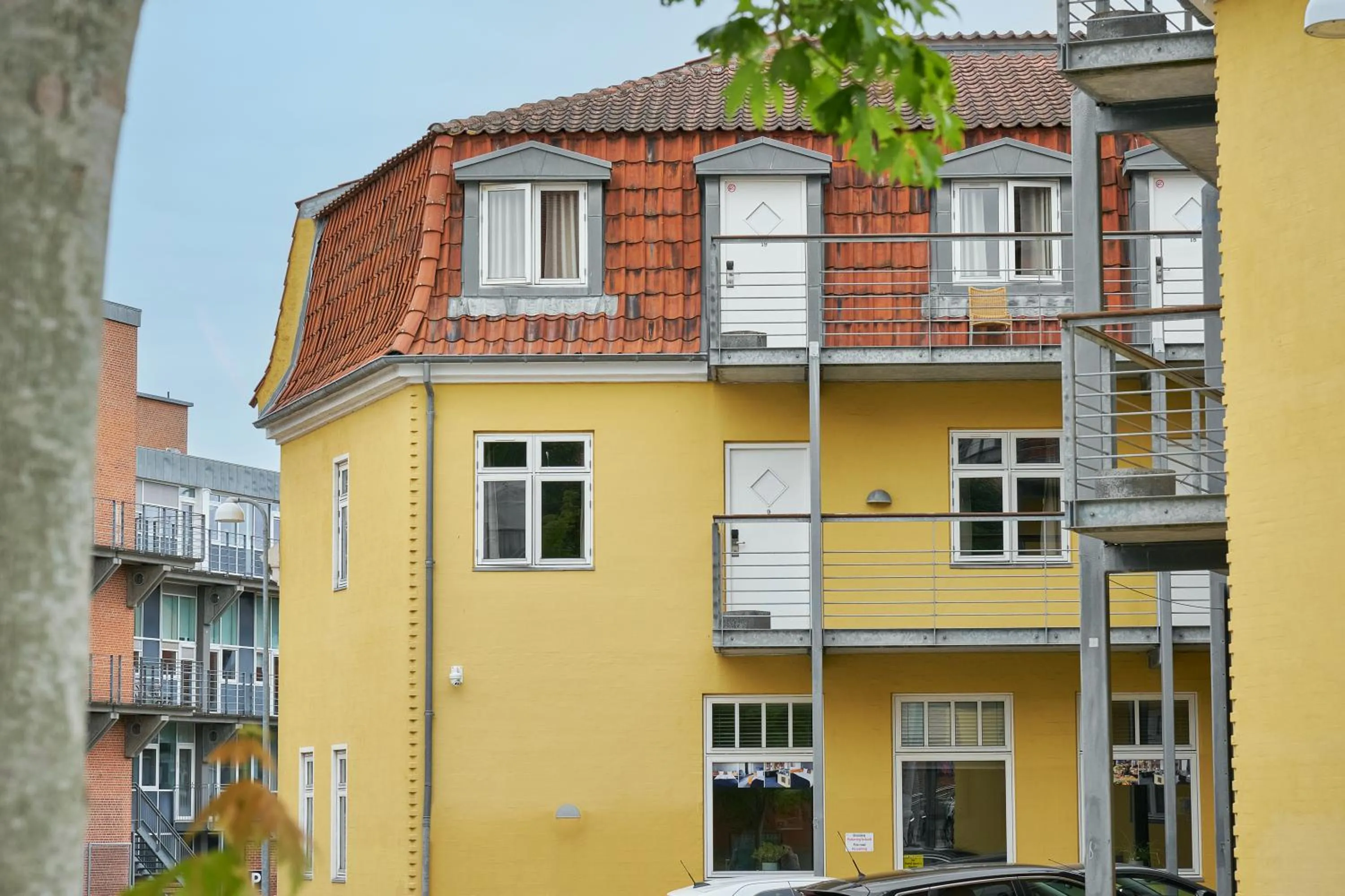 Property building in Hotel Garni