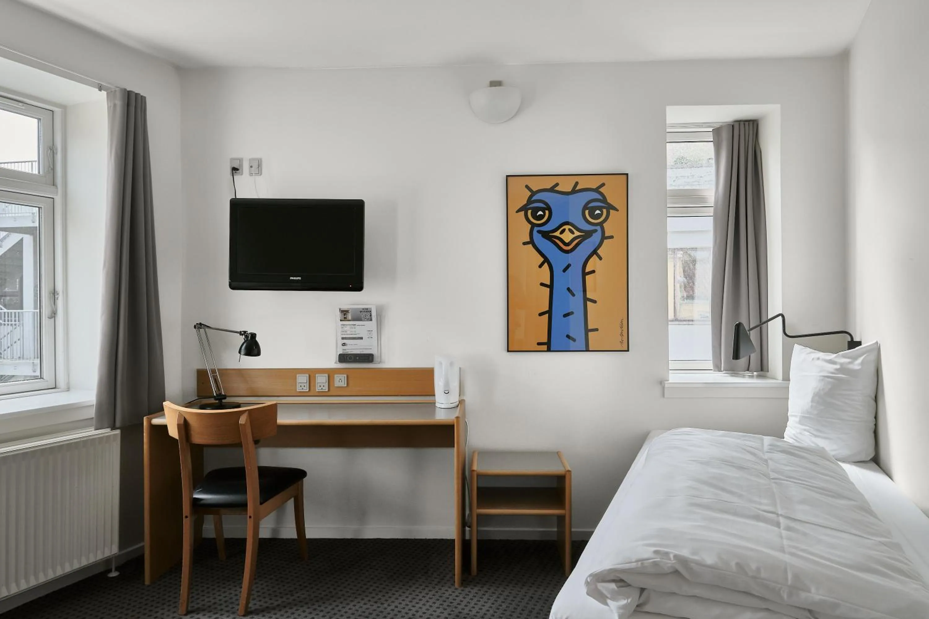 Bedroom, Bed in Hotel Garni