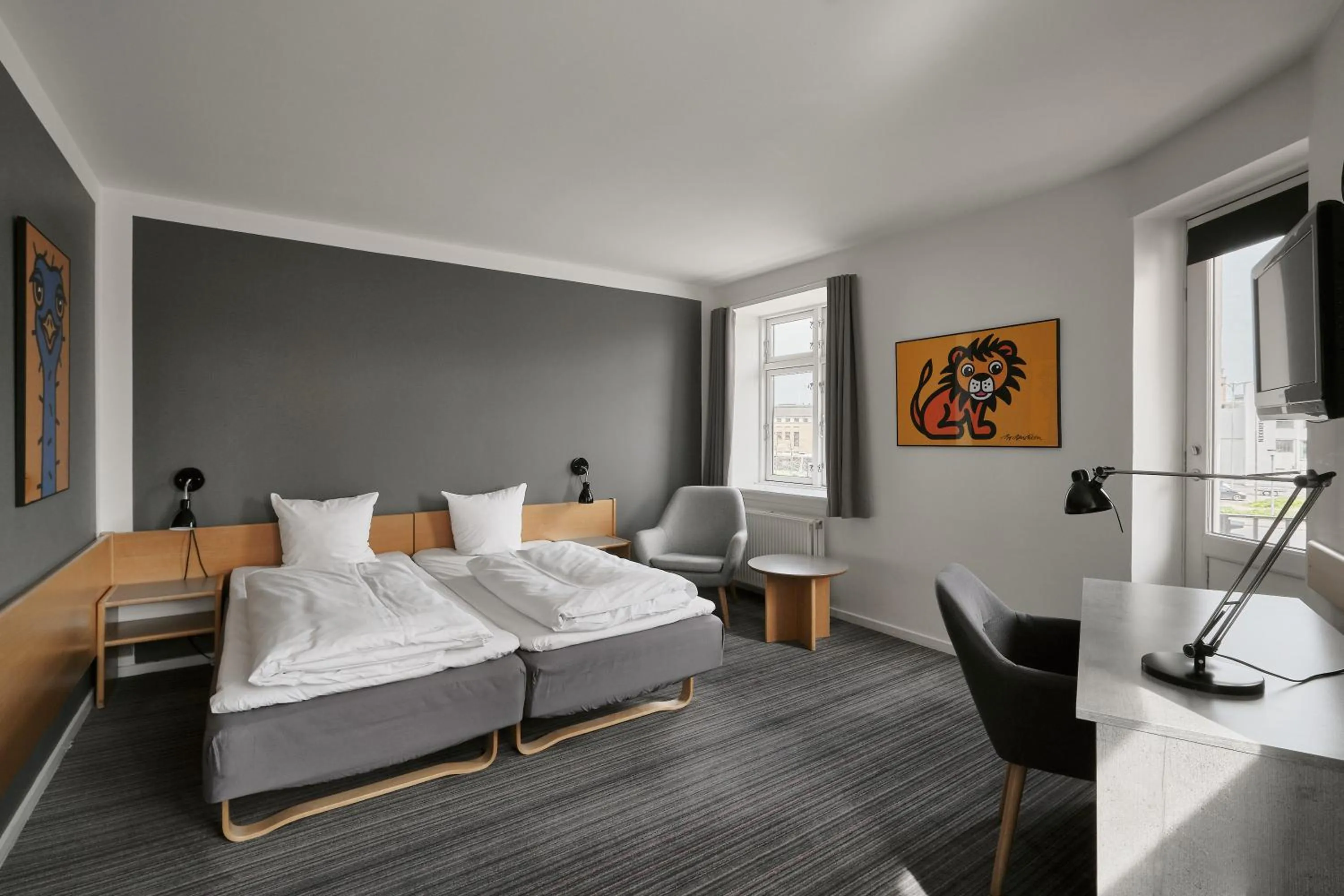 Bedroom, Bed in Hotel Garni