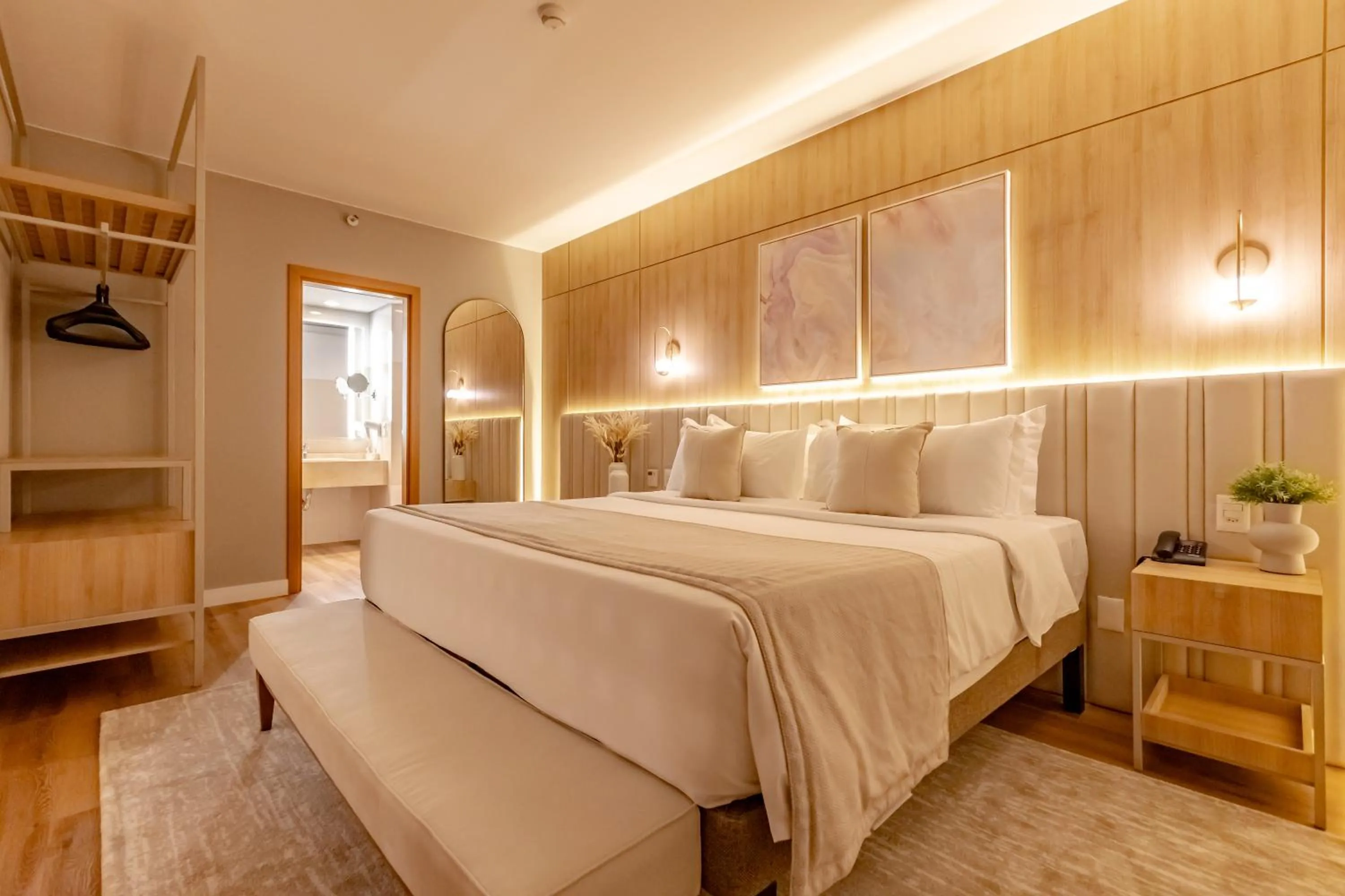 Bed in Mercure Camboriu