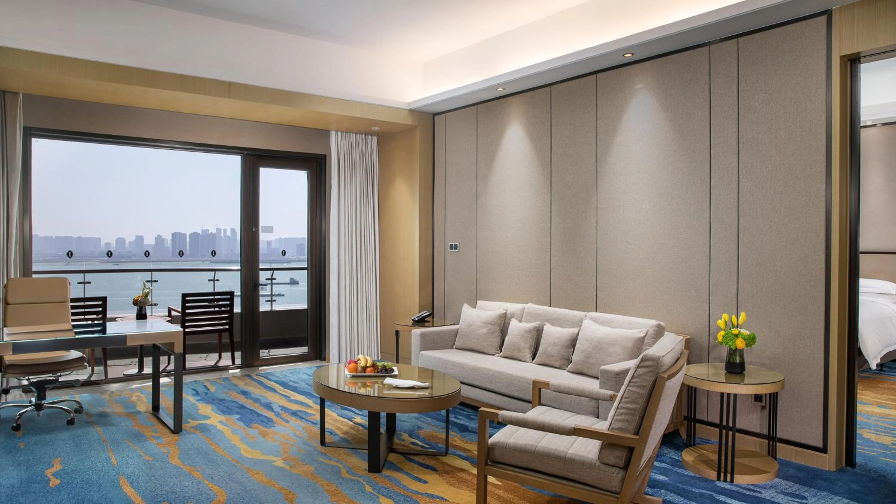 Bedroom in InterContinental Wuhan by IHG - Yangtze River View