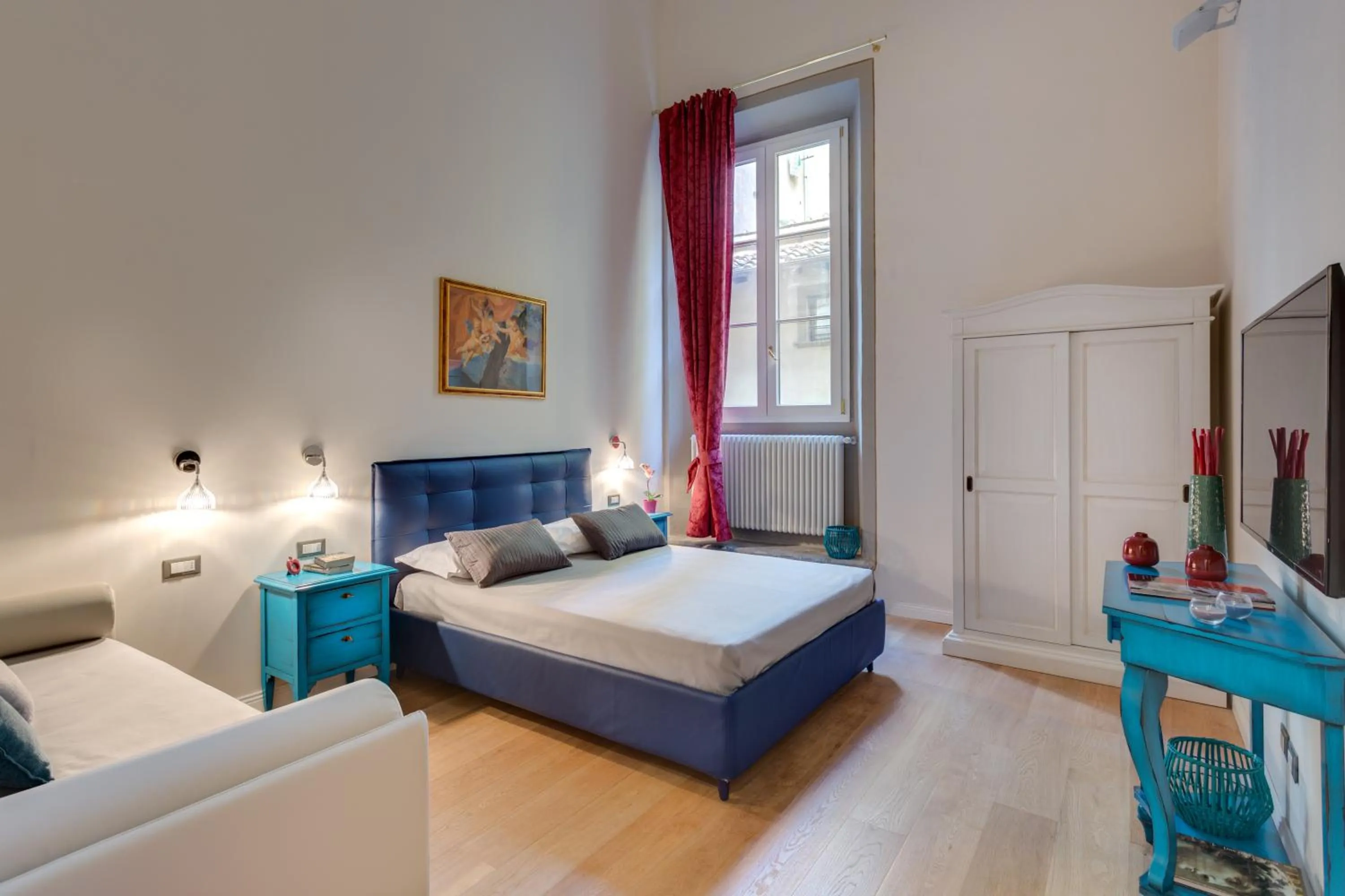 Bedroom, Bed in Residenza D'Epoca Historia Luxury Boutique