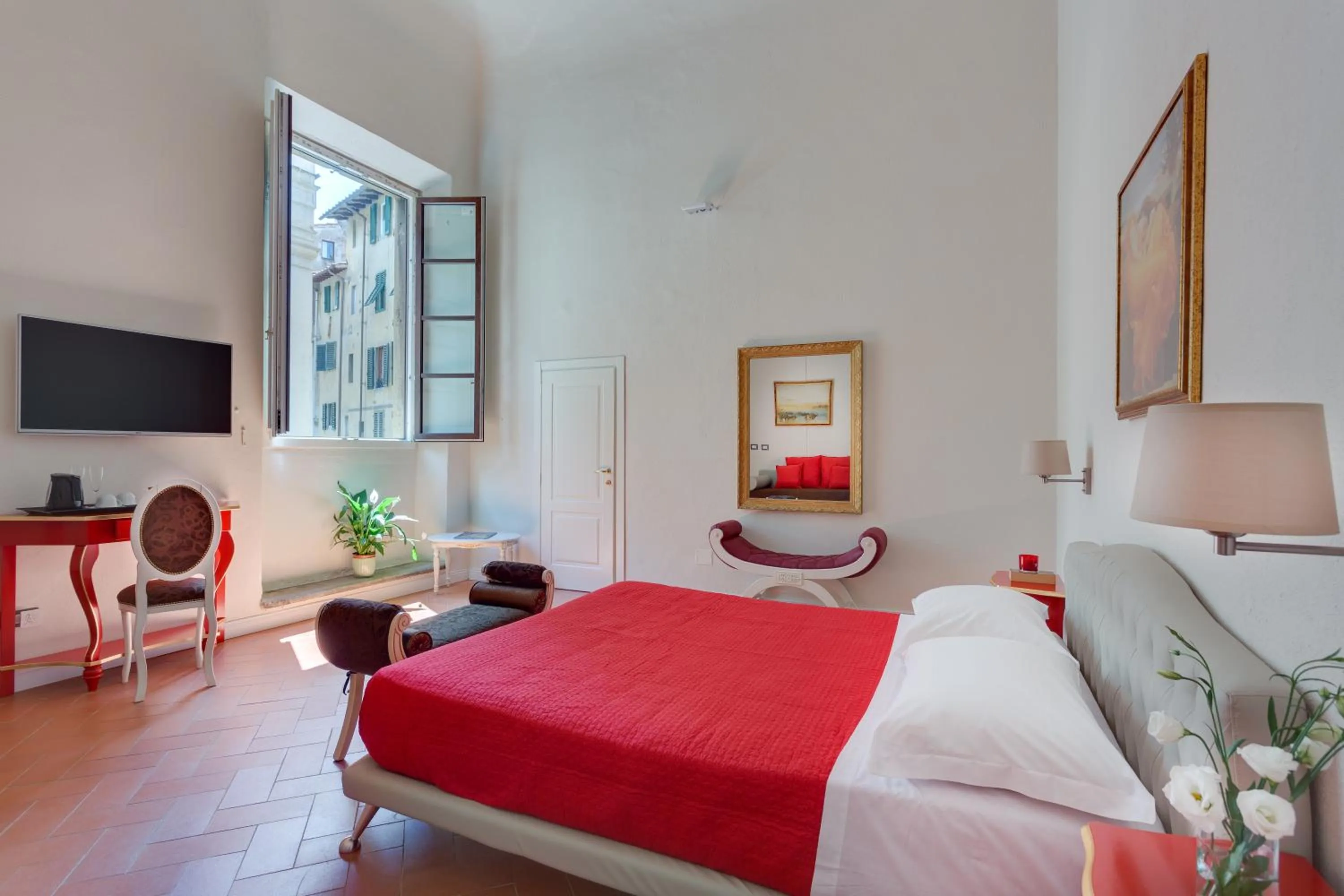 Bed in Residenza D'Epoca Historia Luxury Boutique