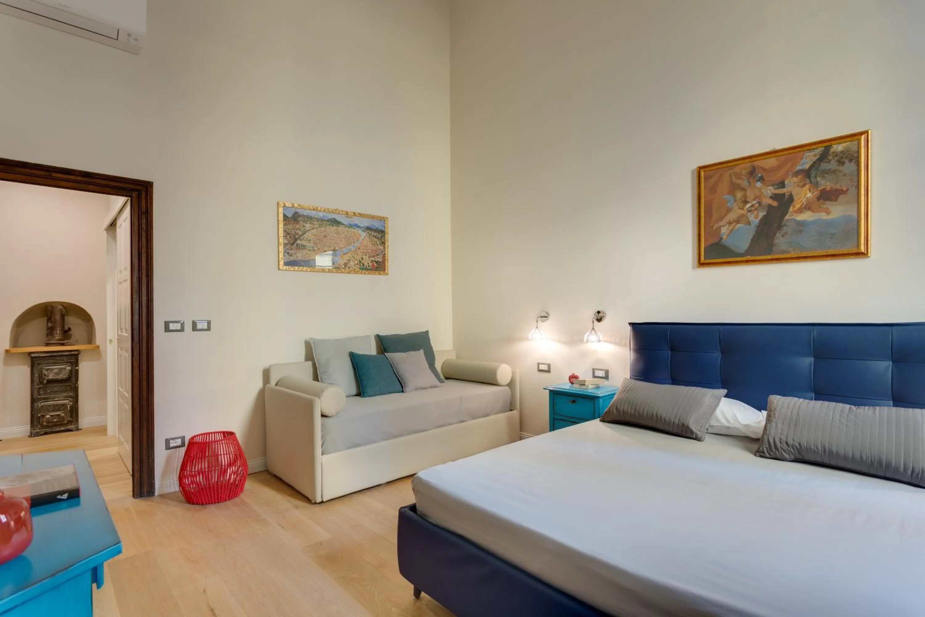 Bedroom, Bed in Residenza D'Epoca Historia Luxury Boutique