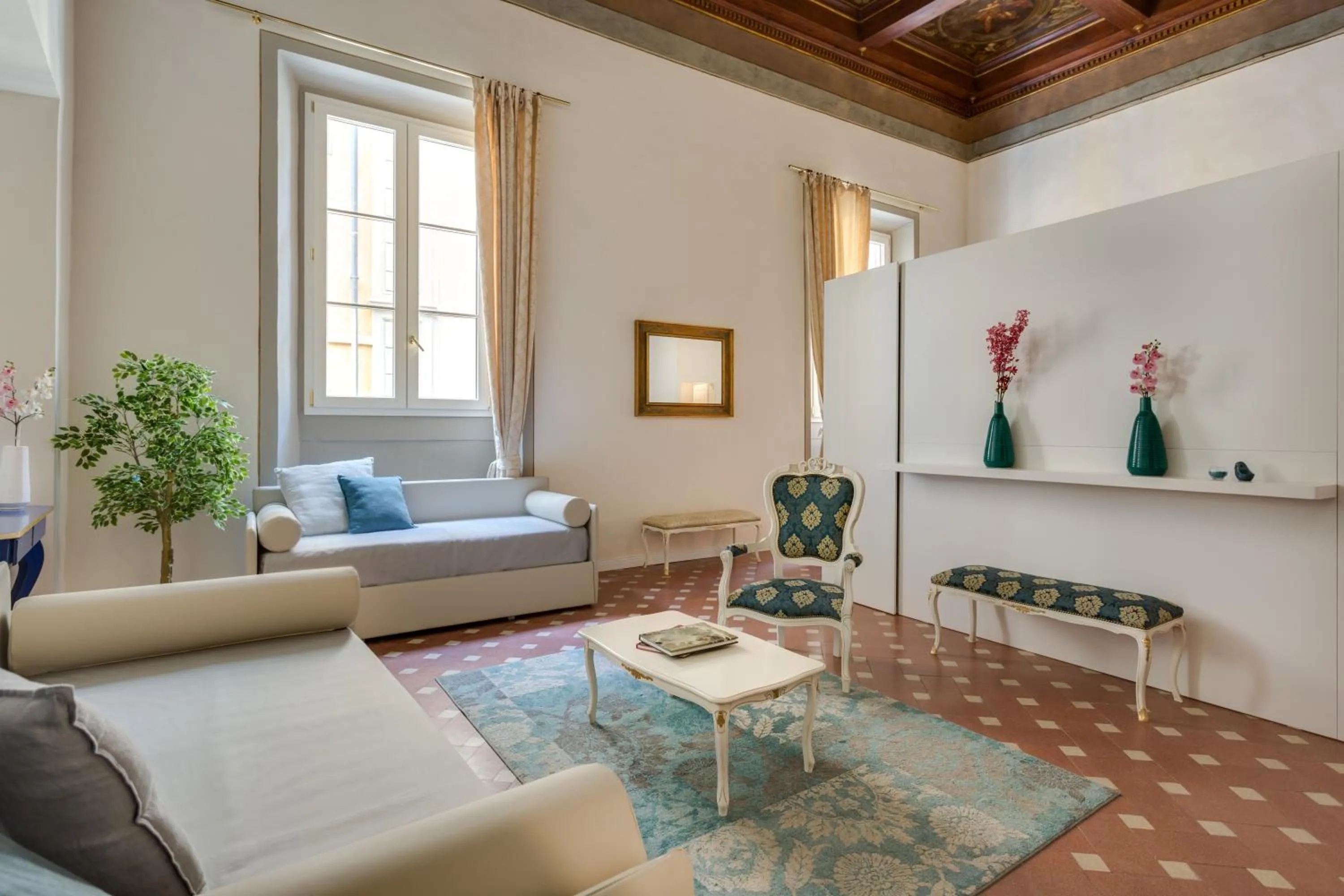 Seating area in Residenza D'Epoca Historia Luxury Boutique