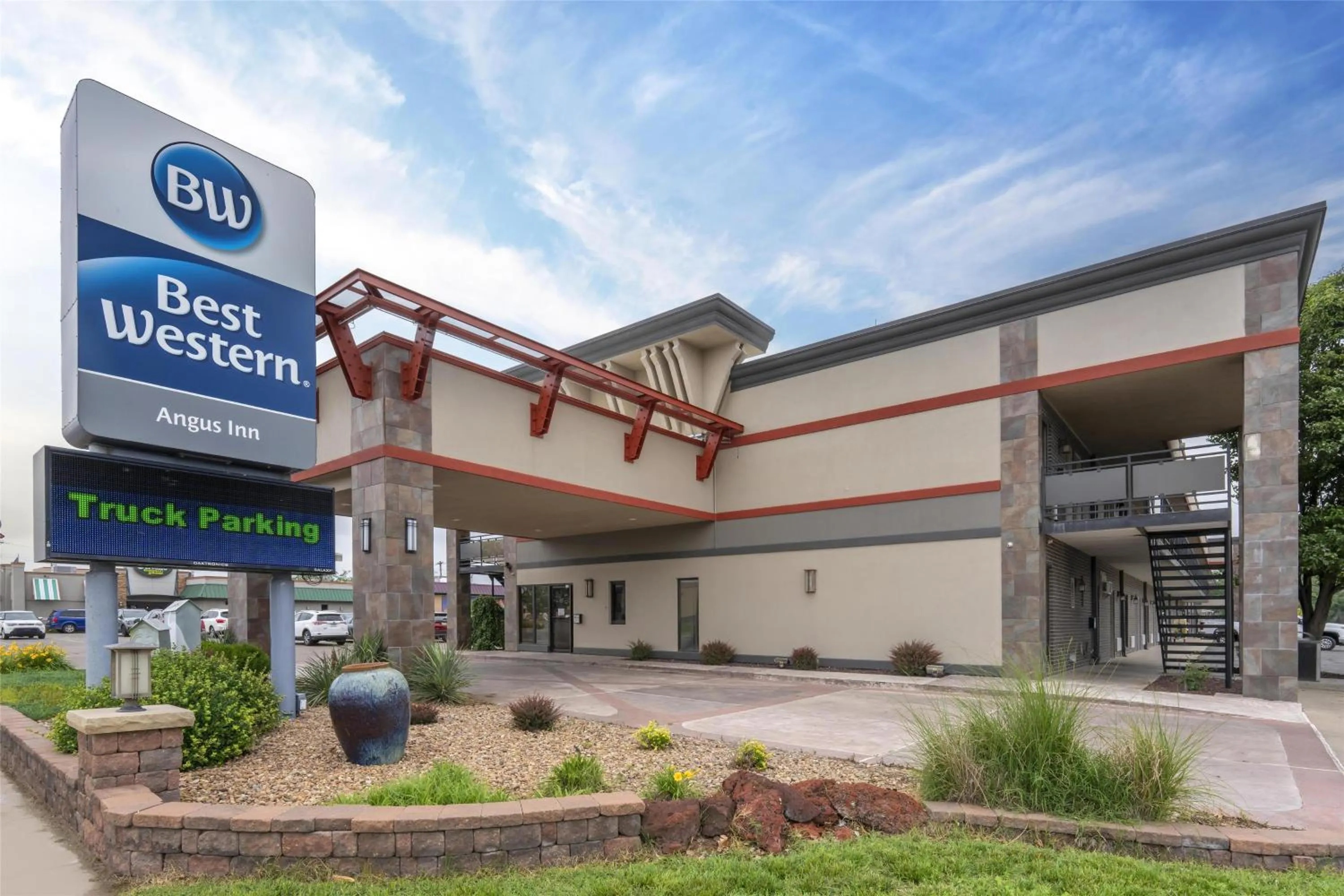 Property building in Best Western Angus Inn