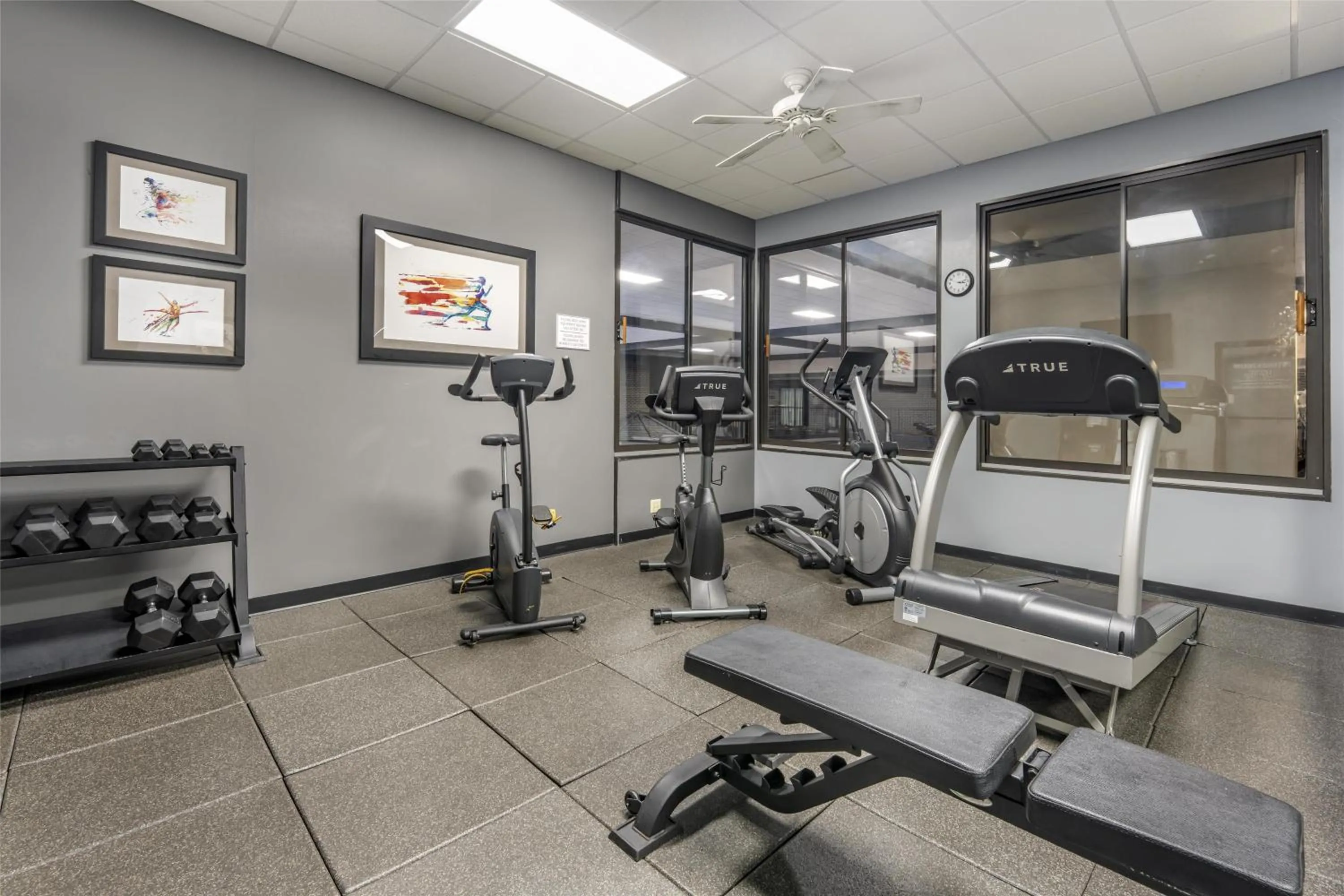 Fitness centre/facilities in Best Western Angus Inn