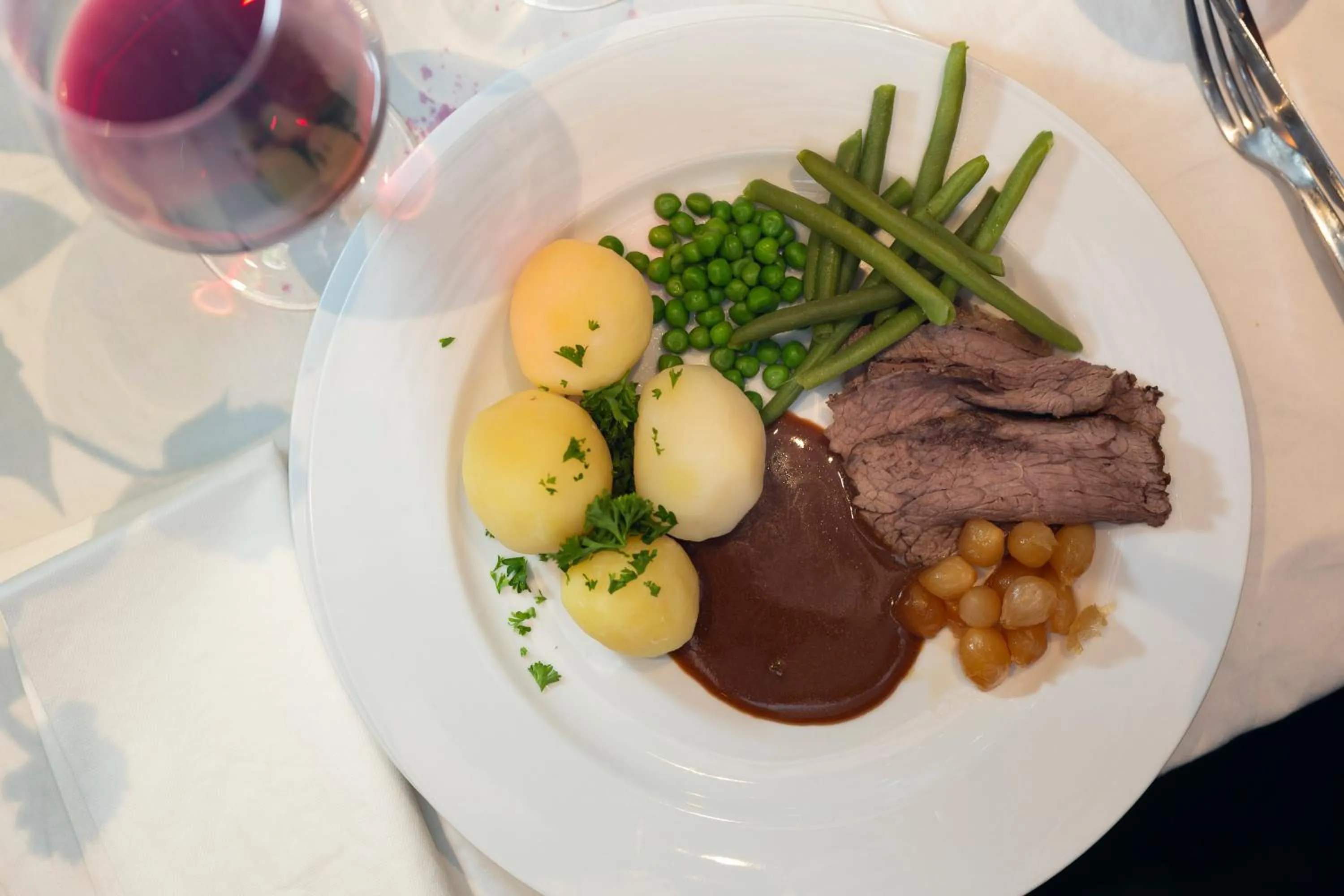 Food and drinks in Dolphin Hotel Herning