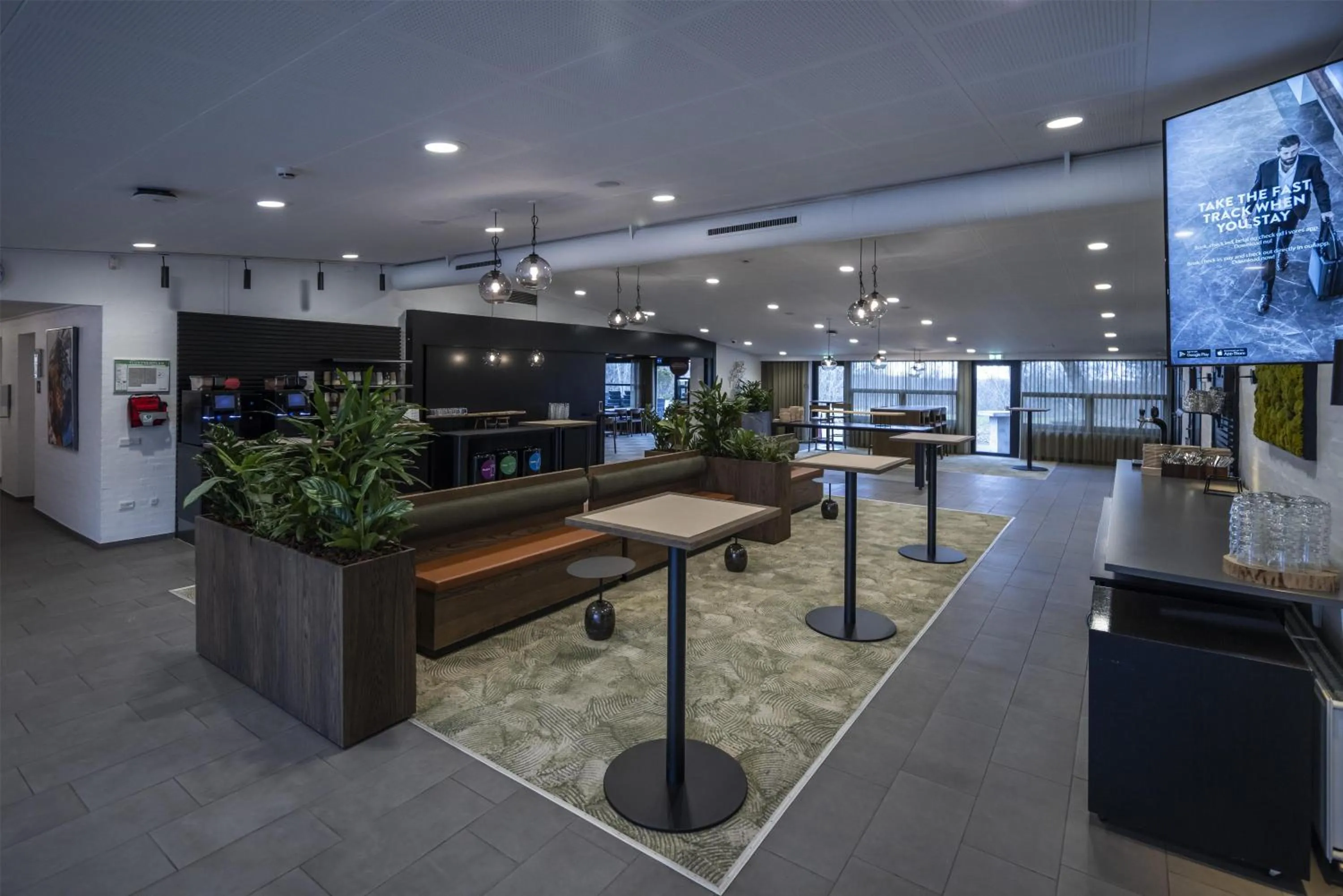 Meeting/conference room in Scandic Aalborg Øst