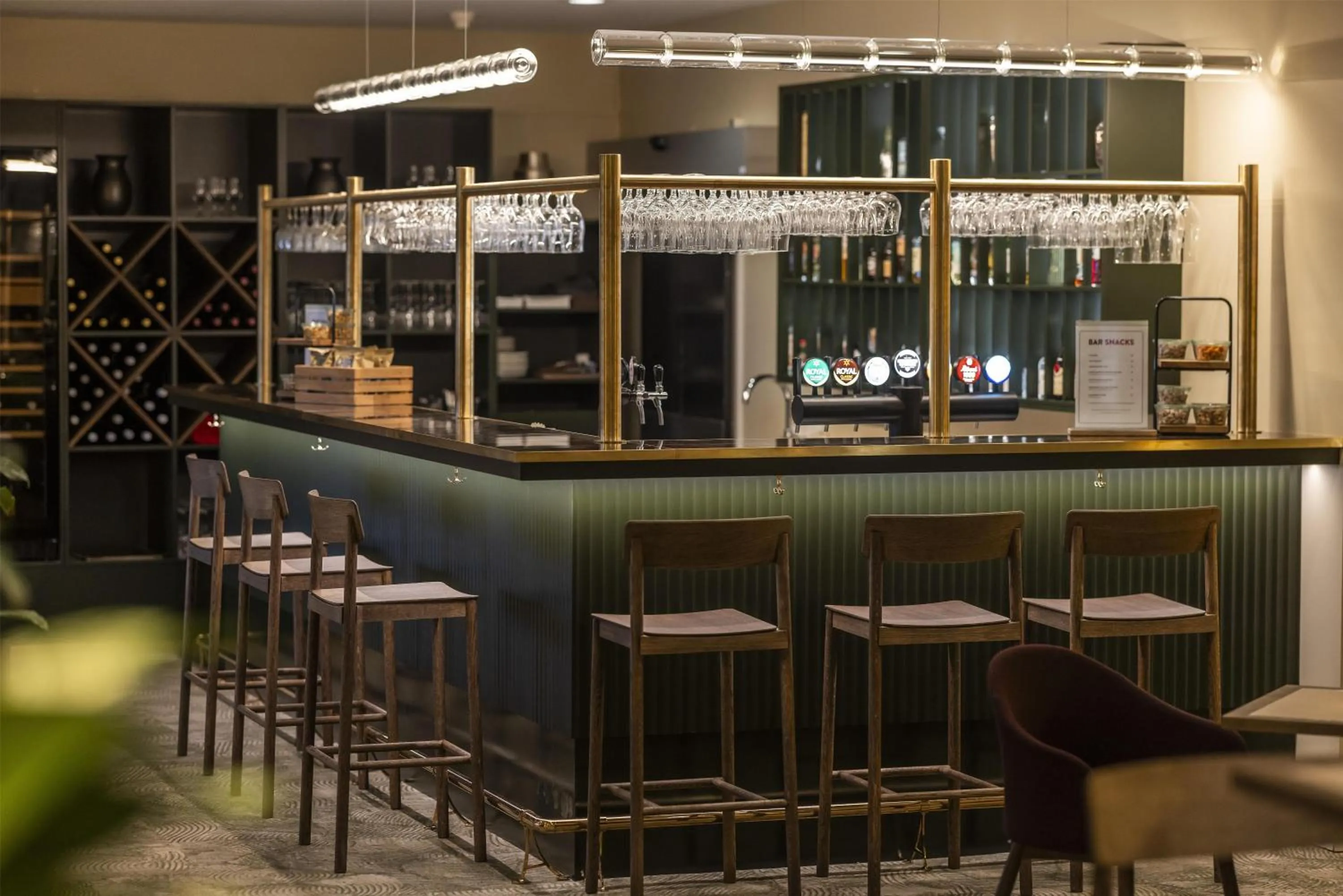 Lounge or bar in Scandic Aalborg Øst