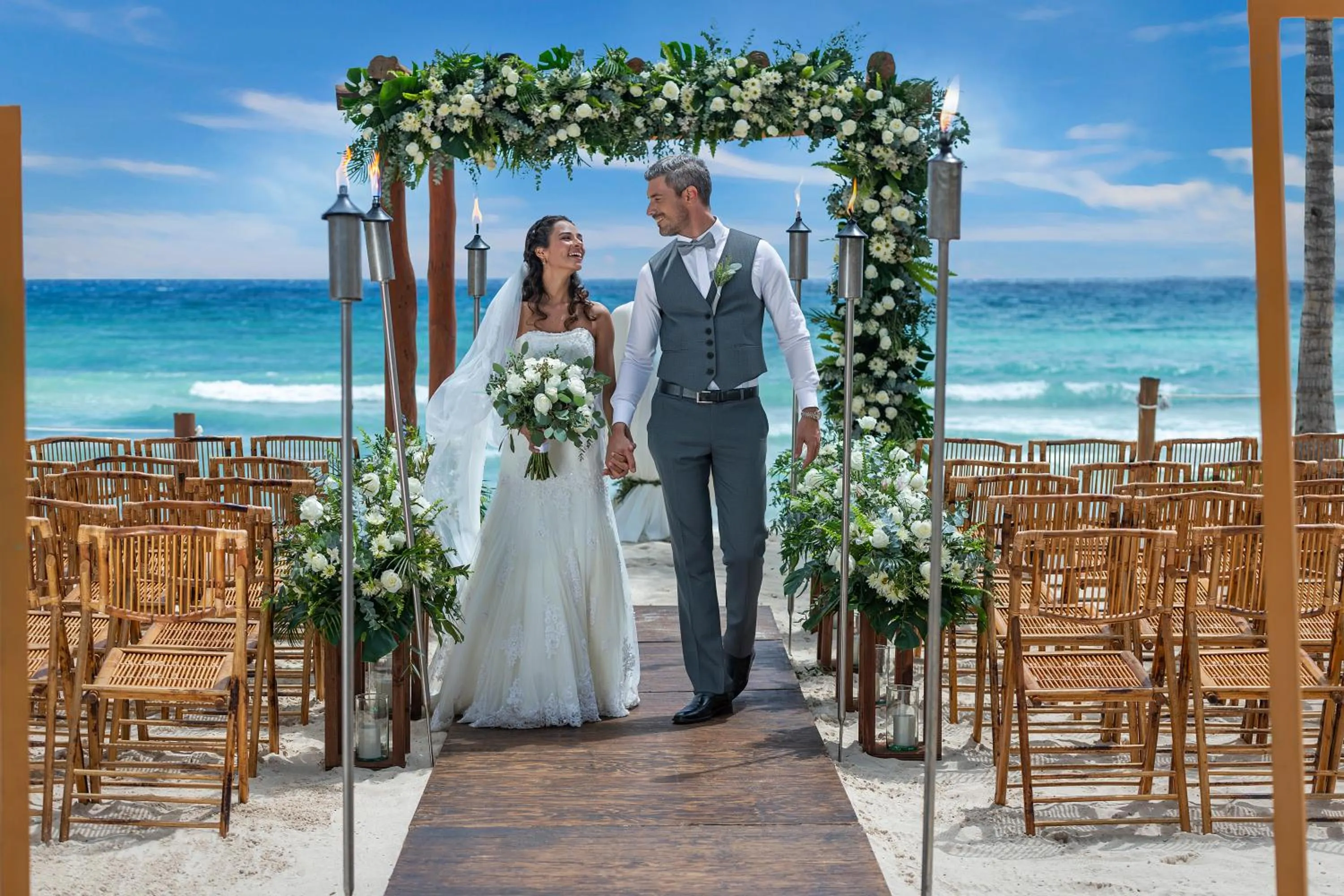 wedding in El Beso Adults Only at Ocean Riviera Paradise All Inclusive