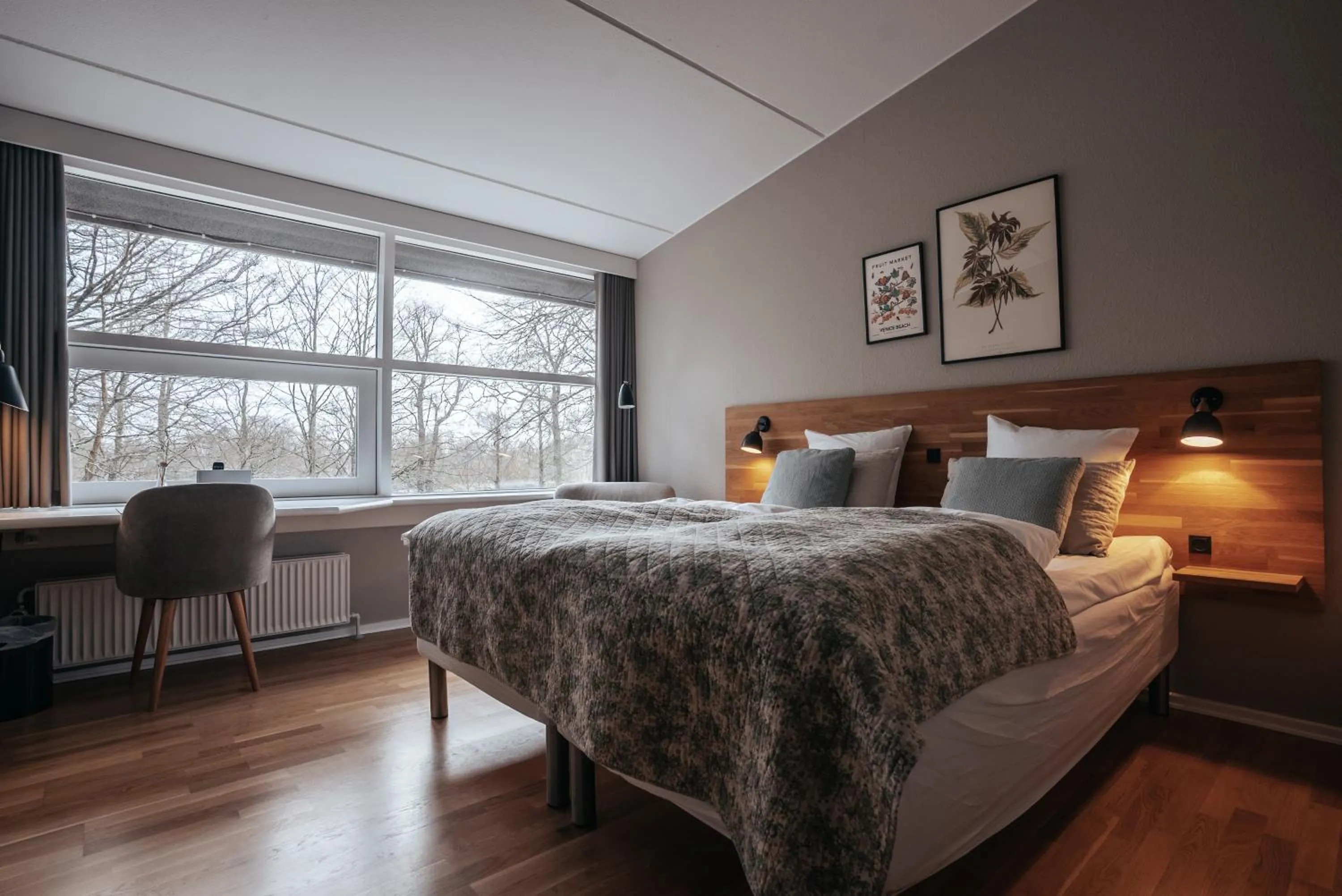 Bed in Arnbjerg Pavillonen