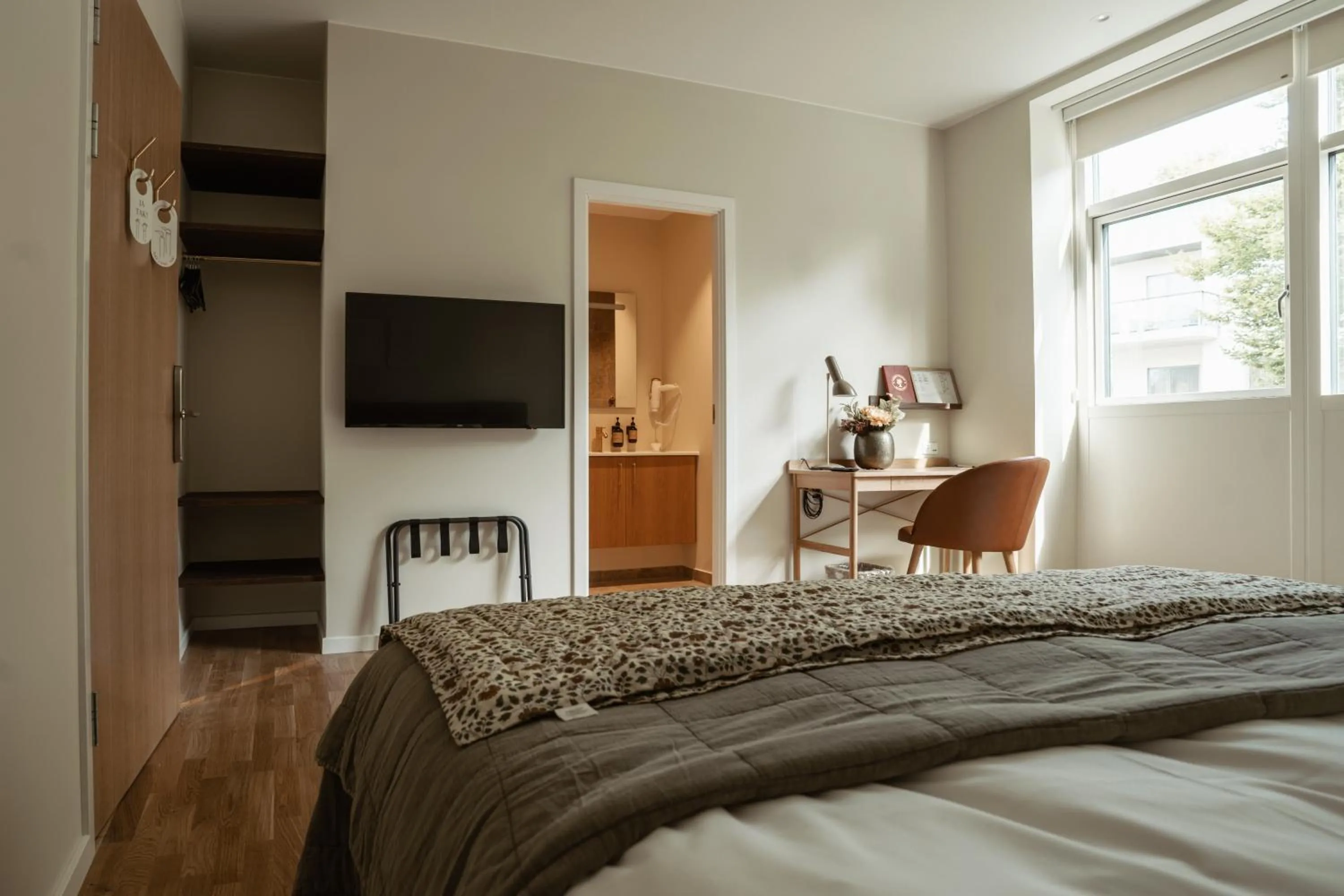 Bedroom, Bed in Arnbjerg Pavillonen