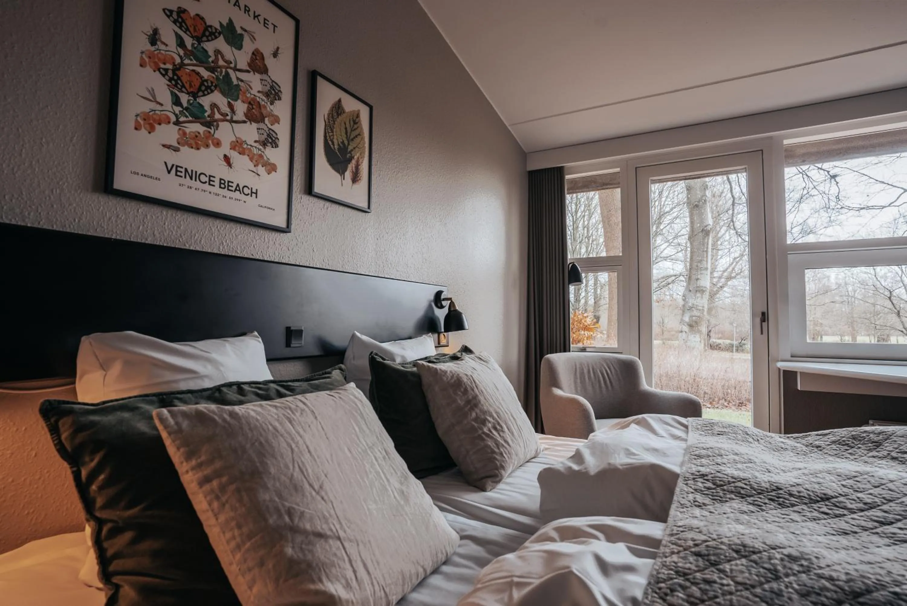 Bed in Arnbjerg Pavillonen