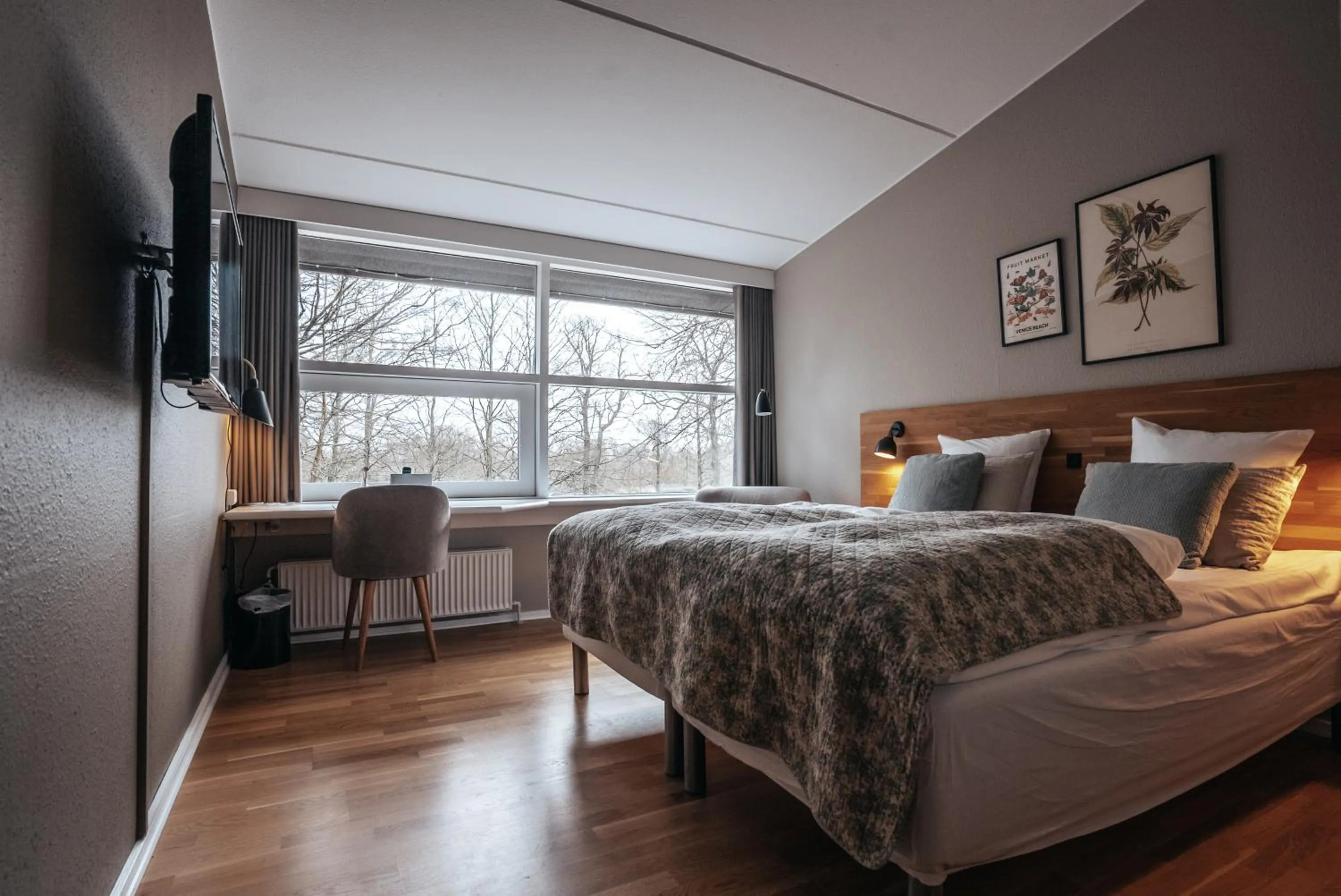 Bedroom, Bed in Arnbjerg Pavillonen