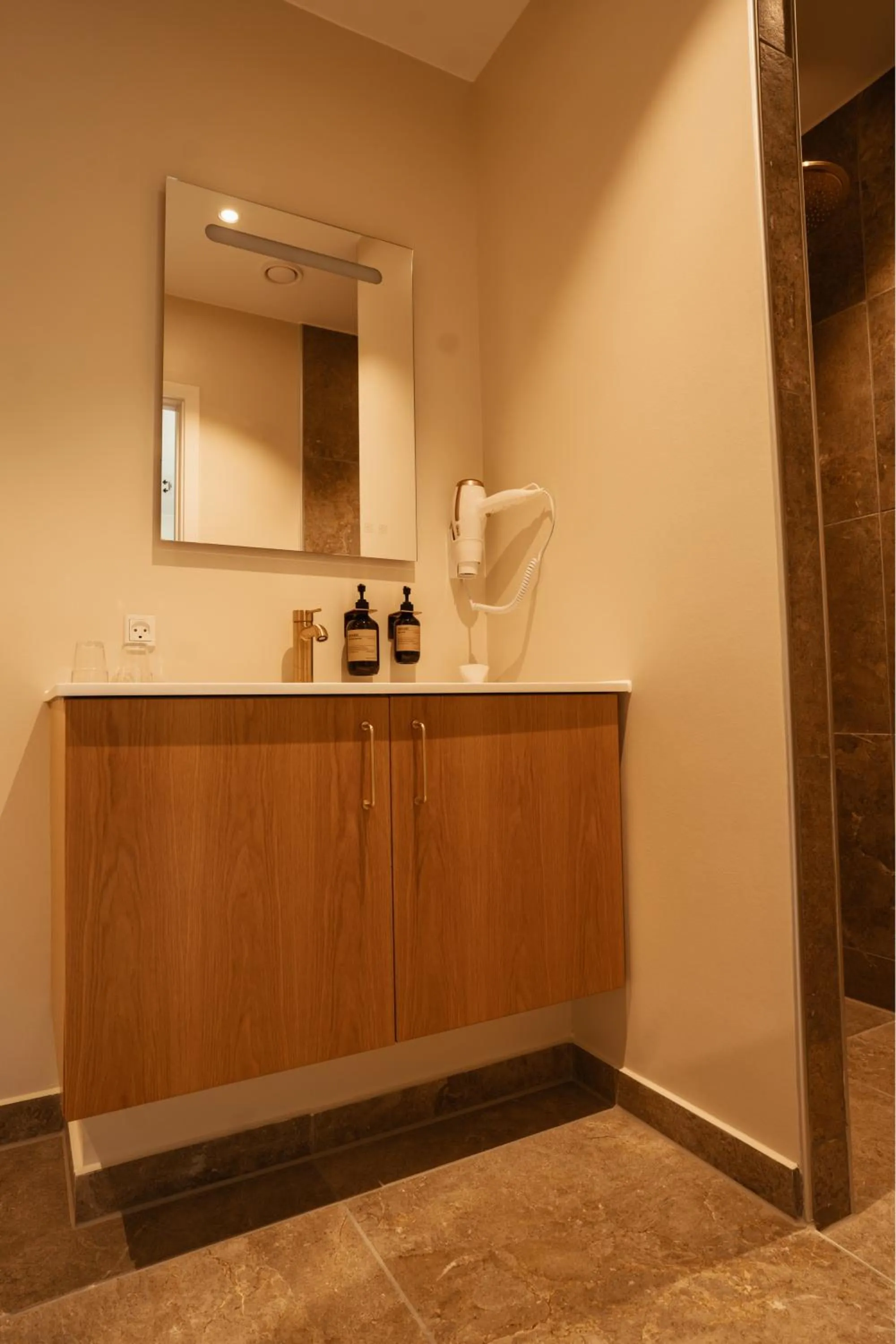 Bathroom in Arnbjerg Pavillonen