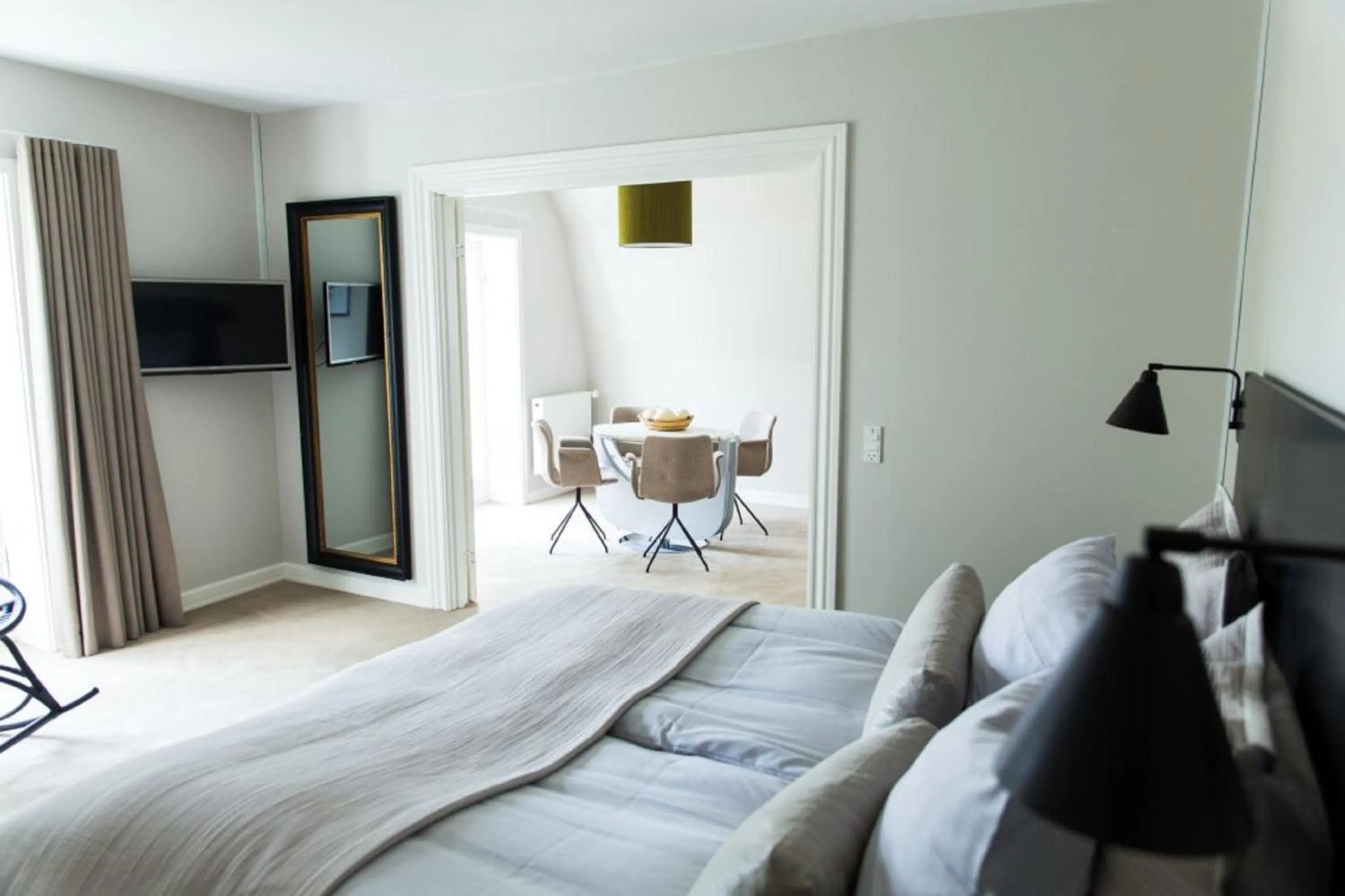 Bedroom, Bed in Rungstedgaard