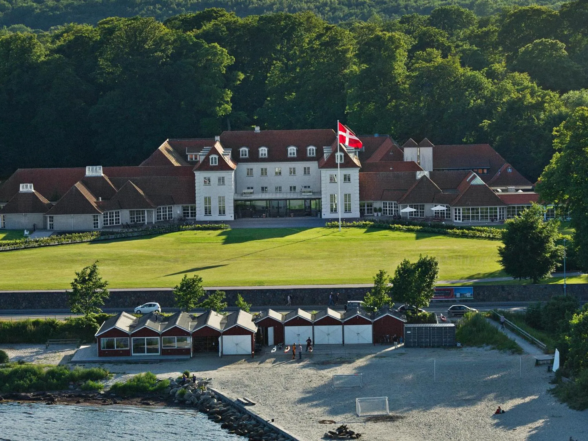 Bird's eye view in Rungstedgaard