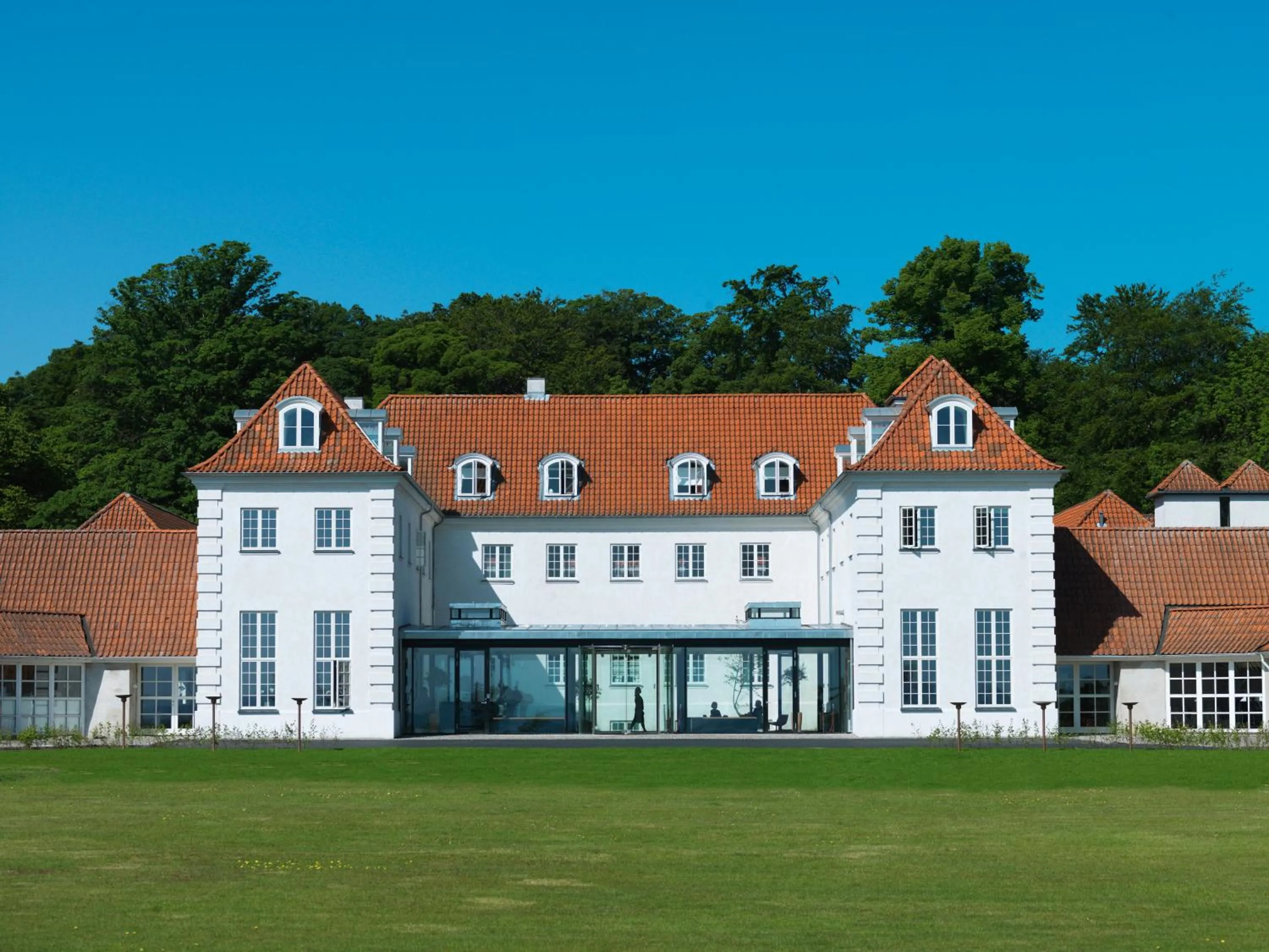 Facade/entrance in Rungstedgaard