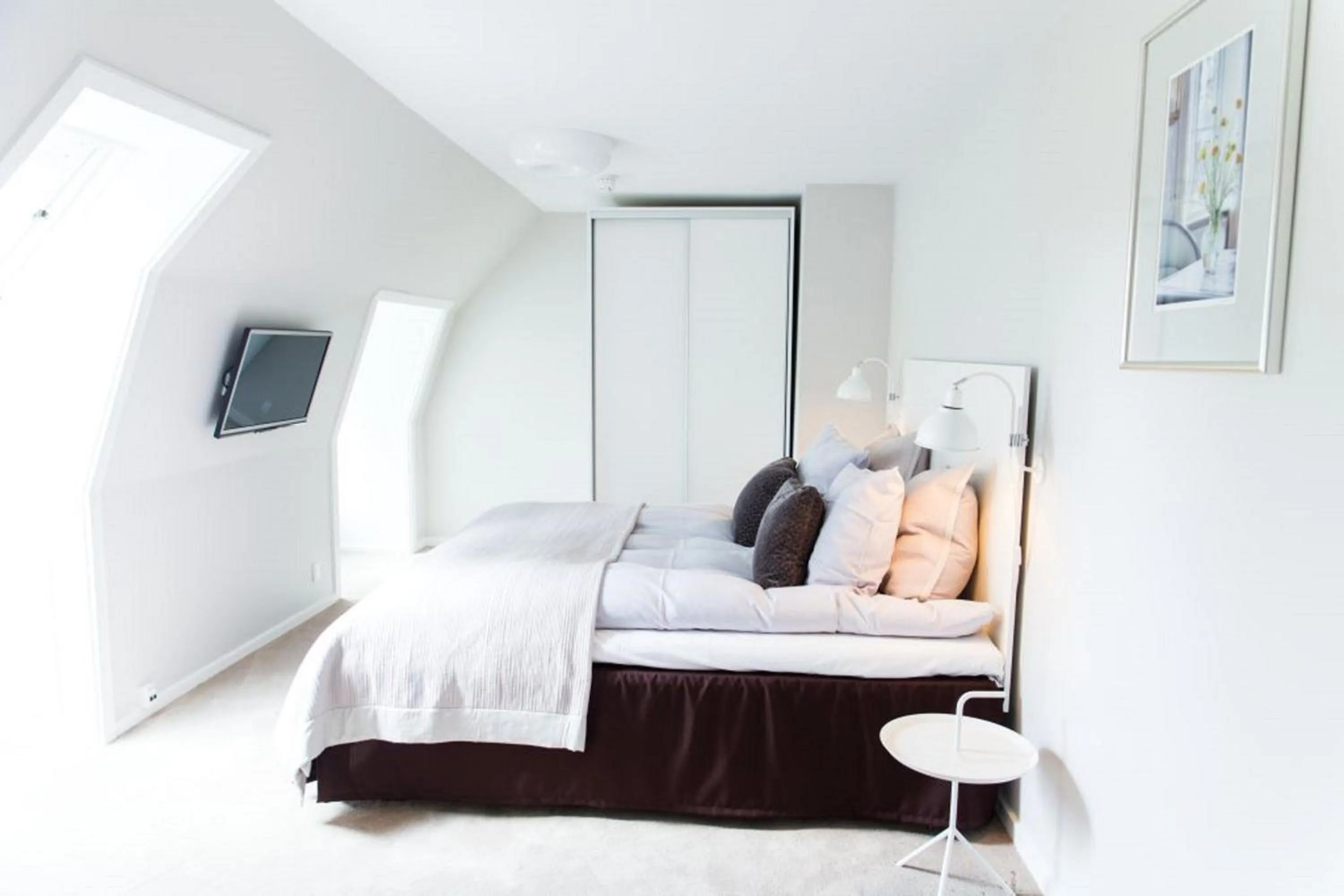 Bedroom, Bed in Rungstedgaard