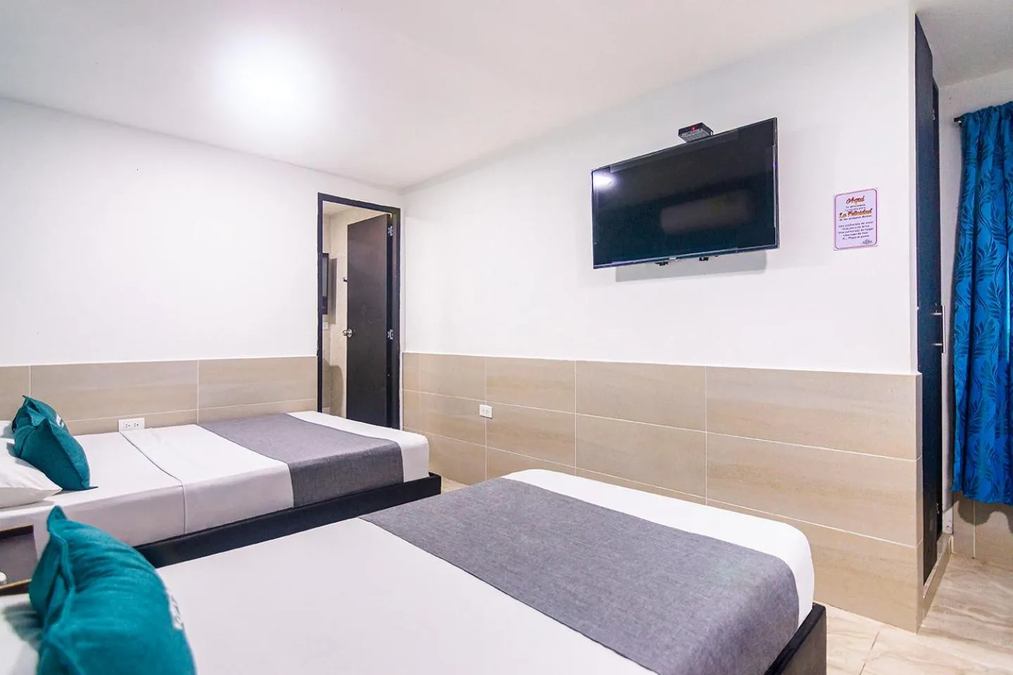 Bed in Hotel Cuchara de Palo Ayenda