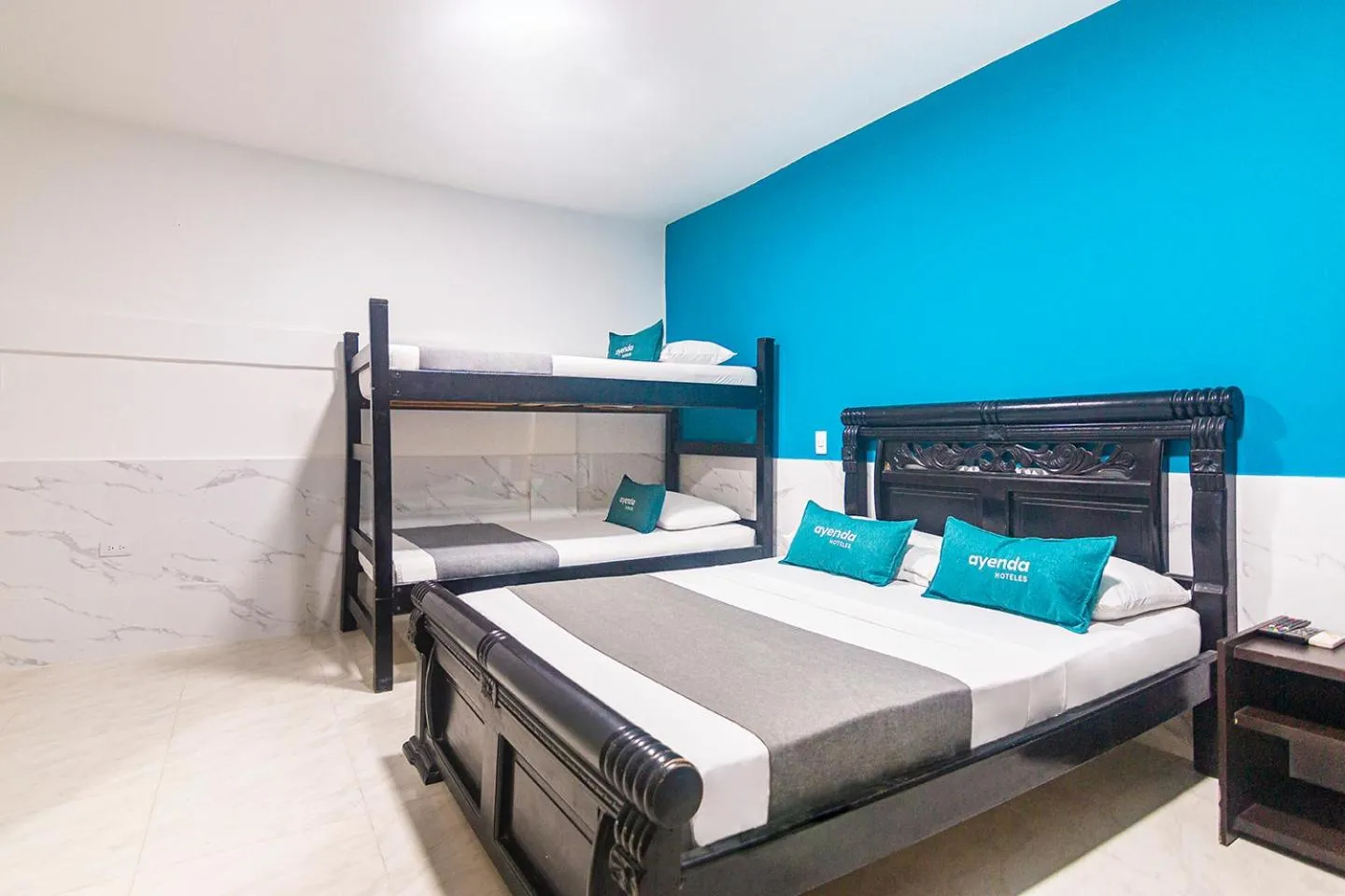 Bed in Hotel Cuchara de Palo Ayenda