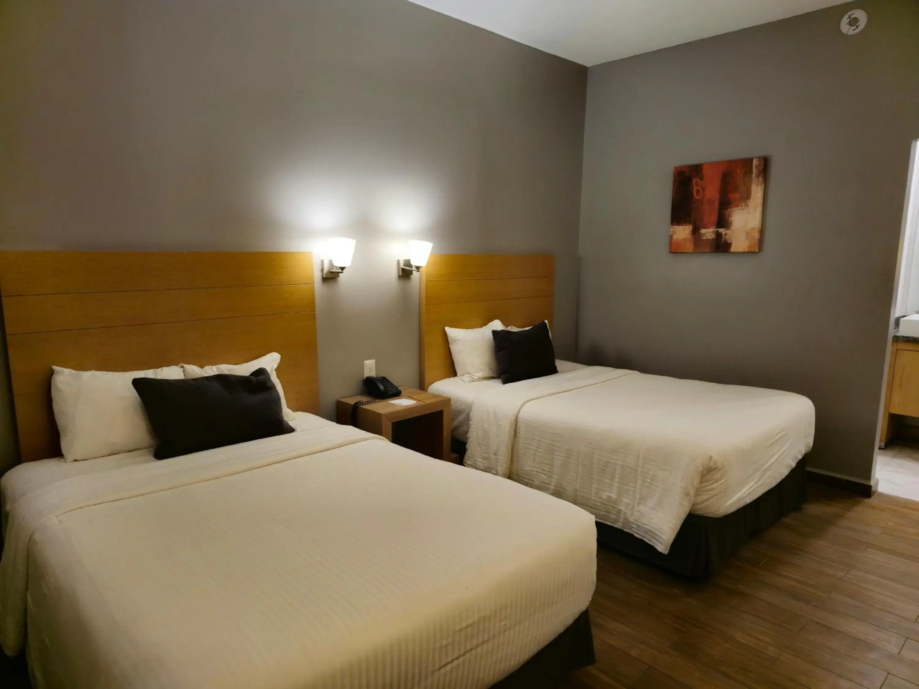 Twin Room in Bluu Hotel Aeropuerto Monclova-Frontera Twin Room in Bluu Hotel Aeropuerto Monclova-Frontera