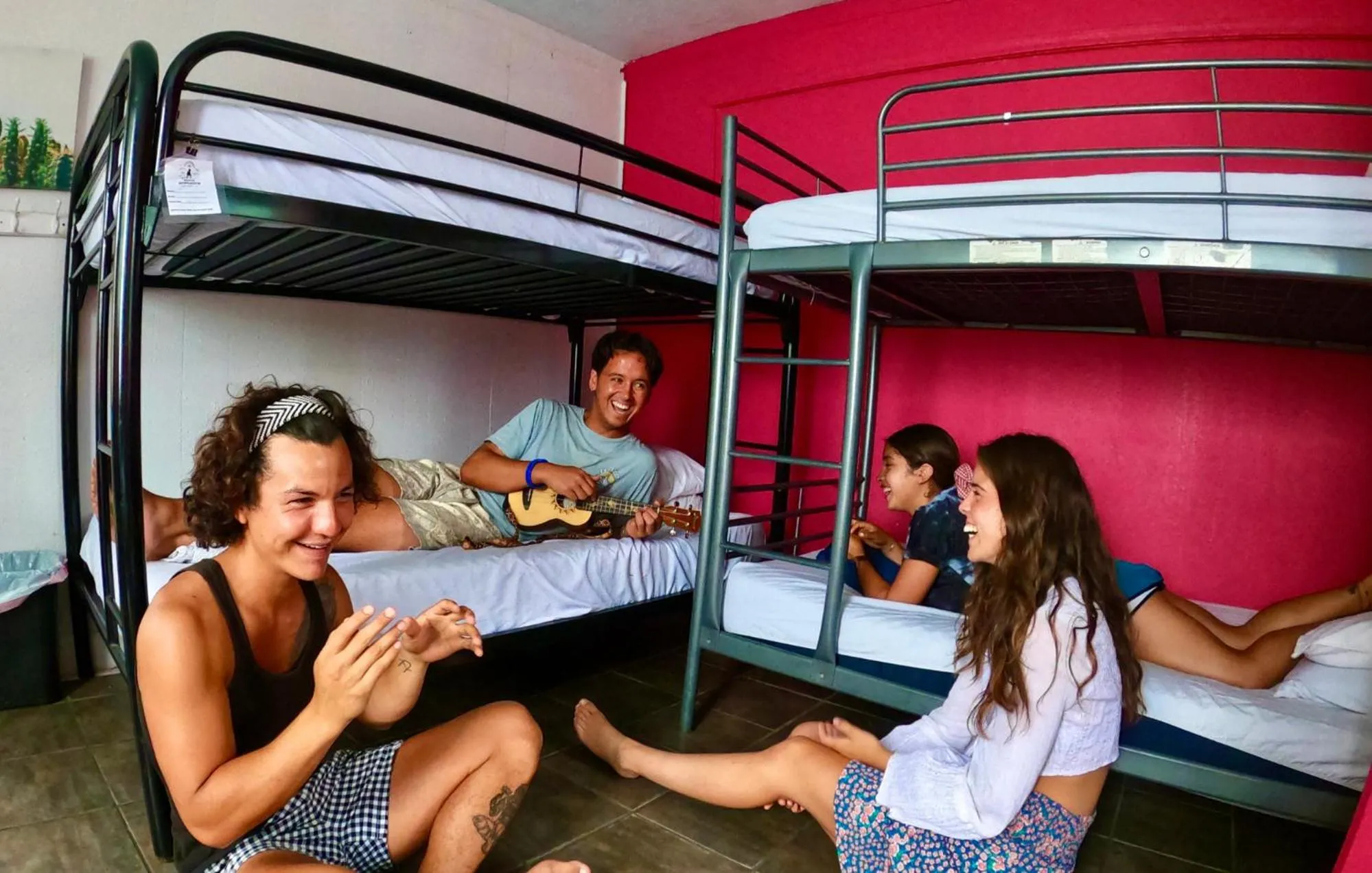 Bedroom, Bed in ITH San Diego Beach Bungalow Surf Hostel