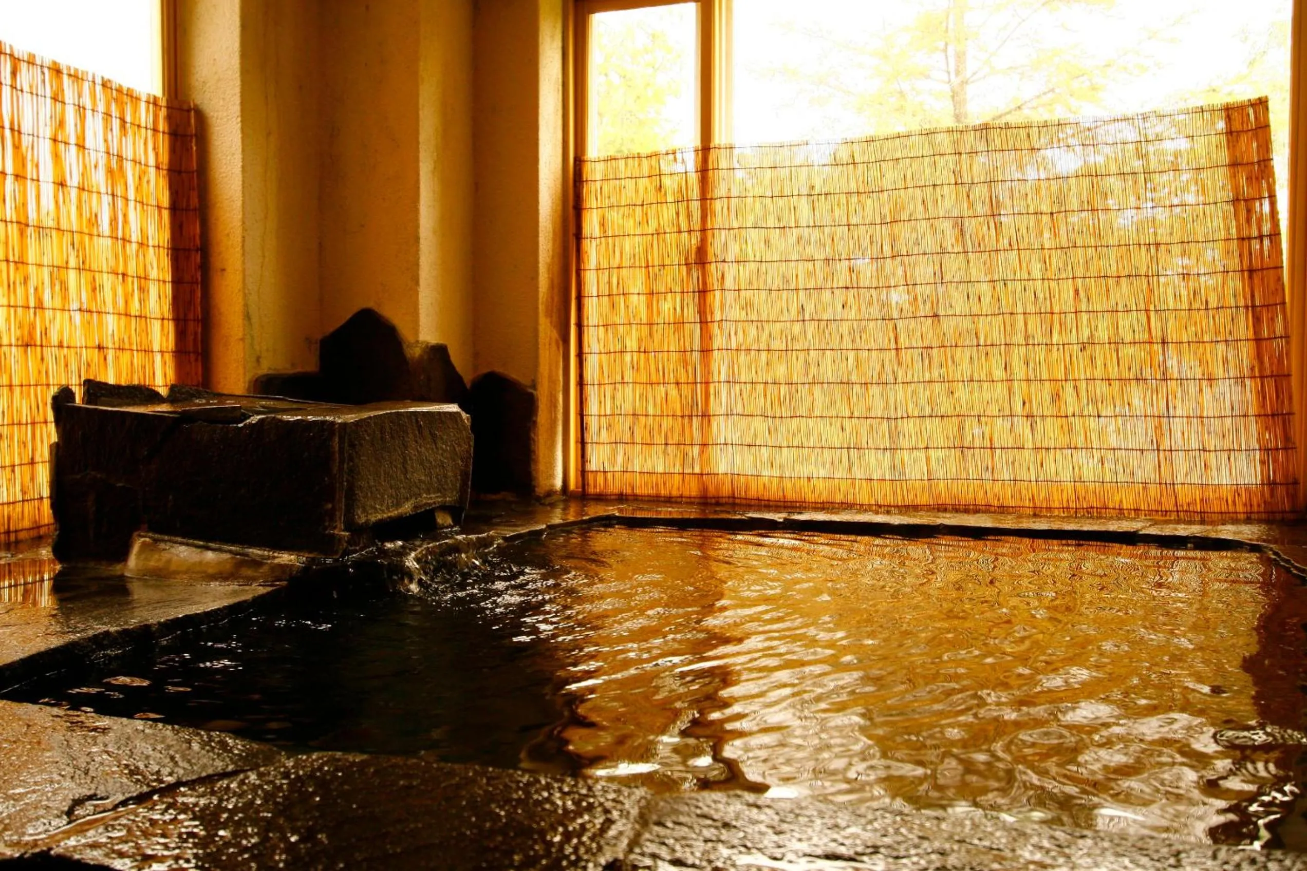 Hot Spring Bath in Hotel Andermatt