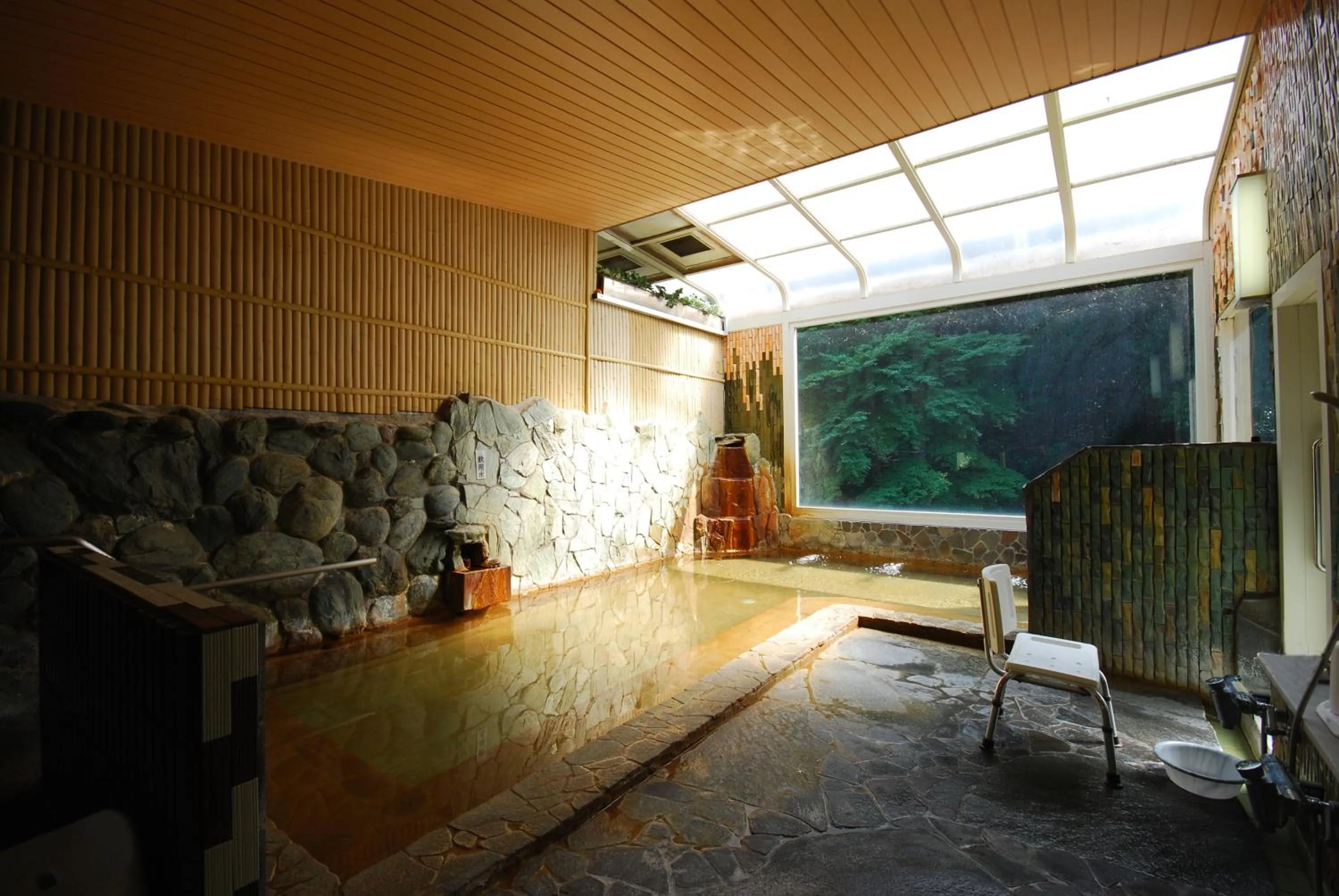 Hot Spring Bath in Okumizuma Onsen