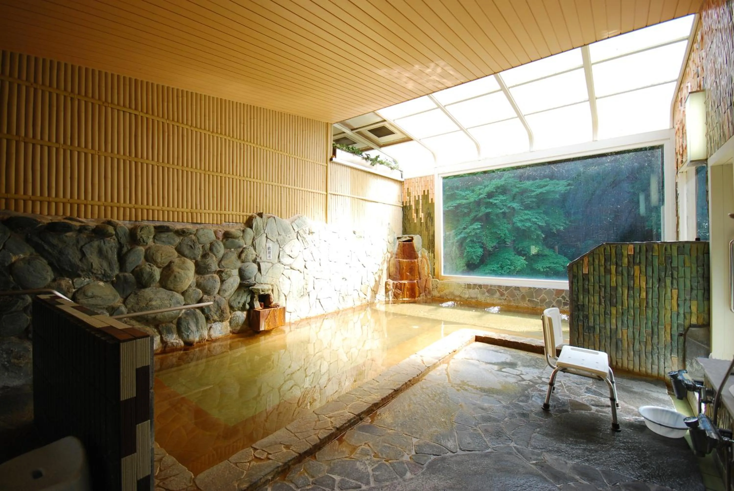 Hot Spring Bath in Okumizuma Onsen