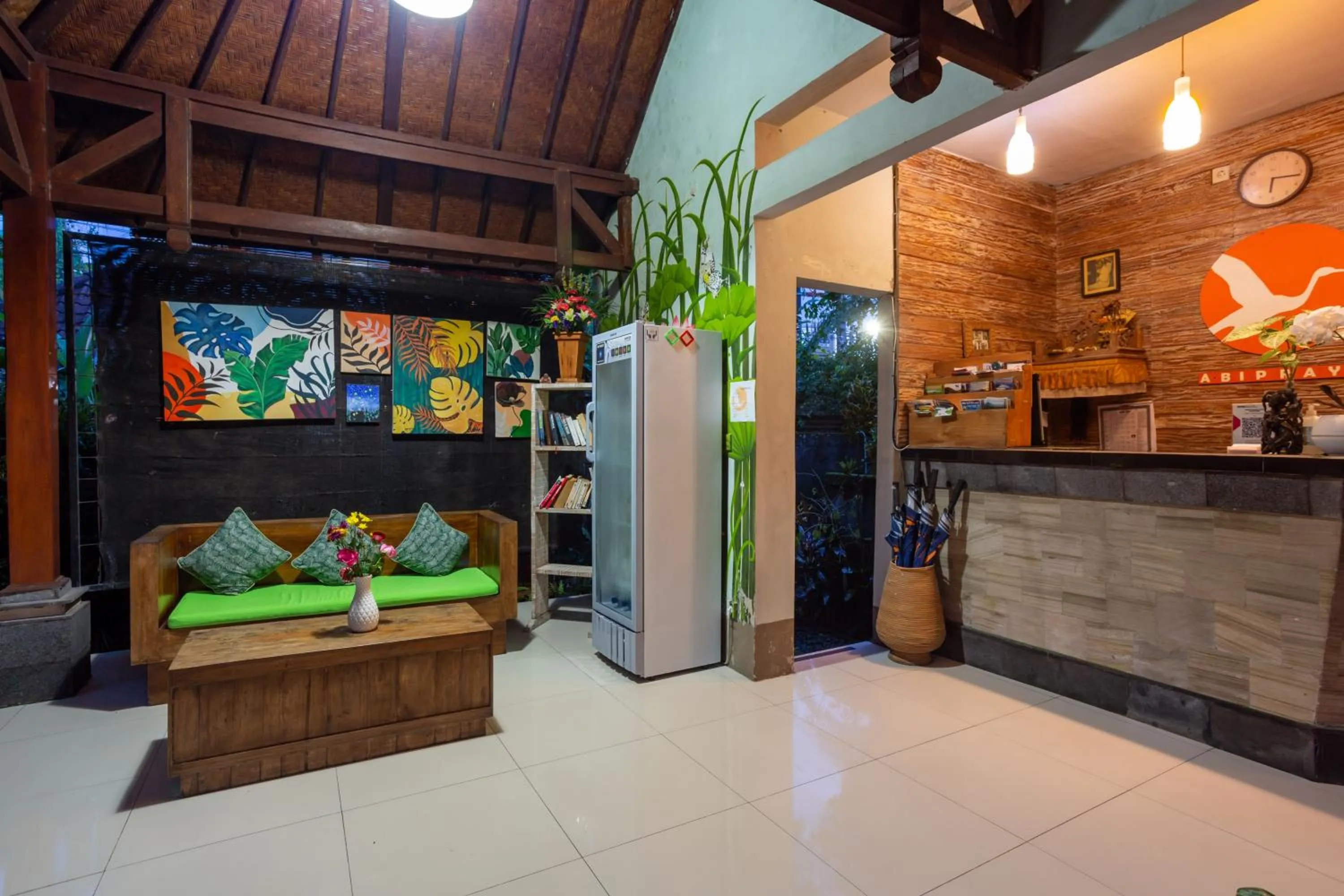 Lobby or reception in Abipraya Ubud