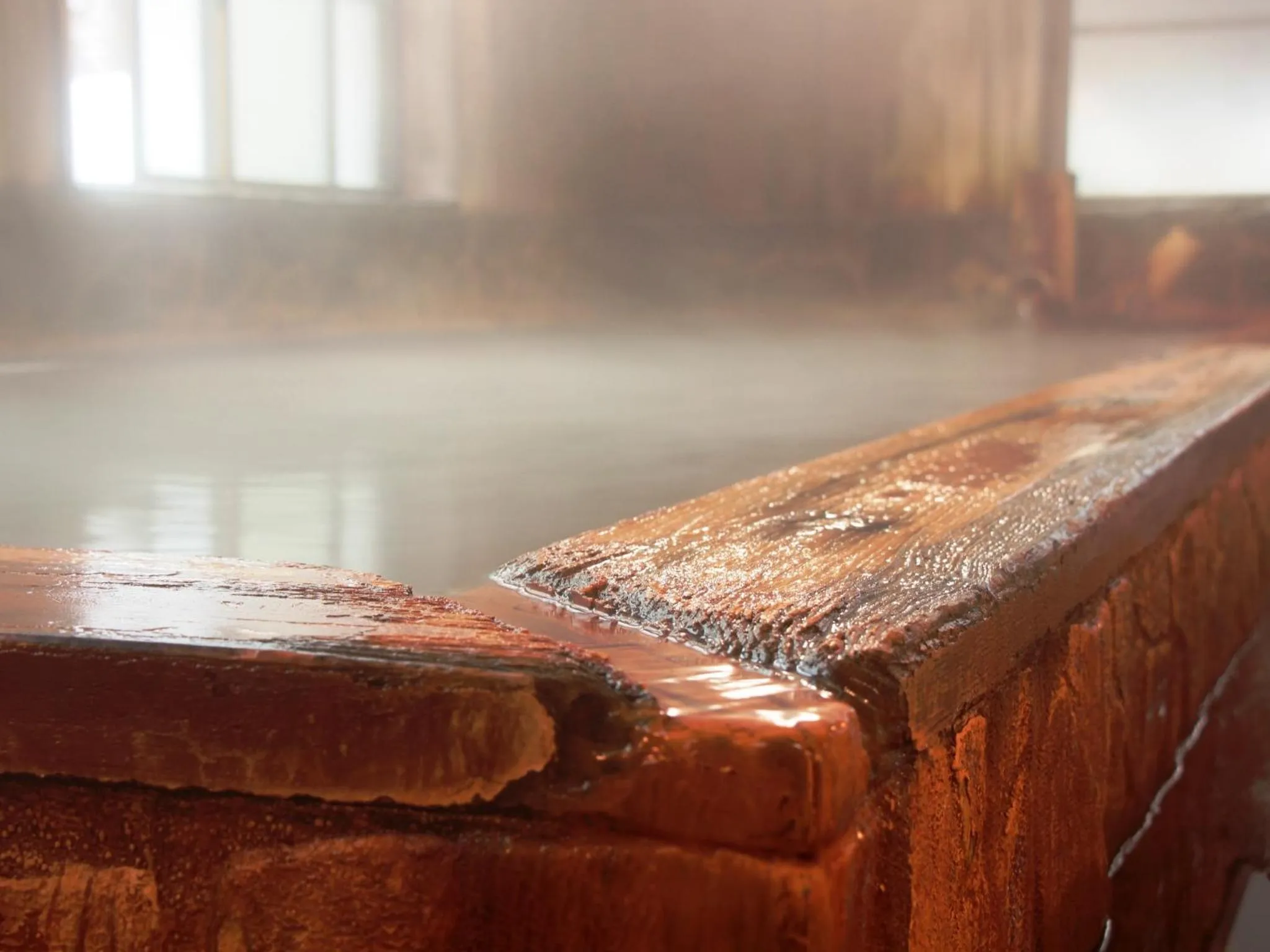 Hot Spring Bath in Yunohirakan