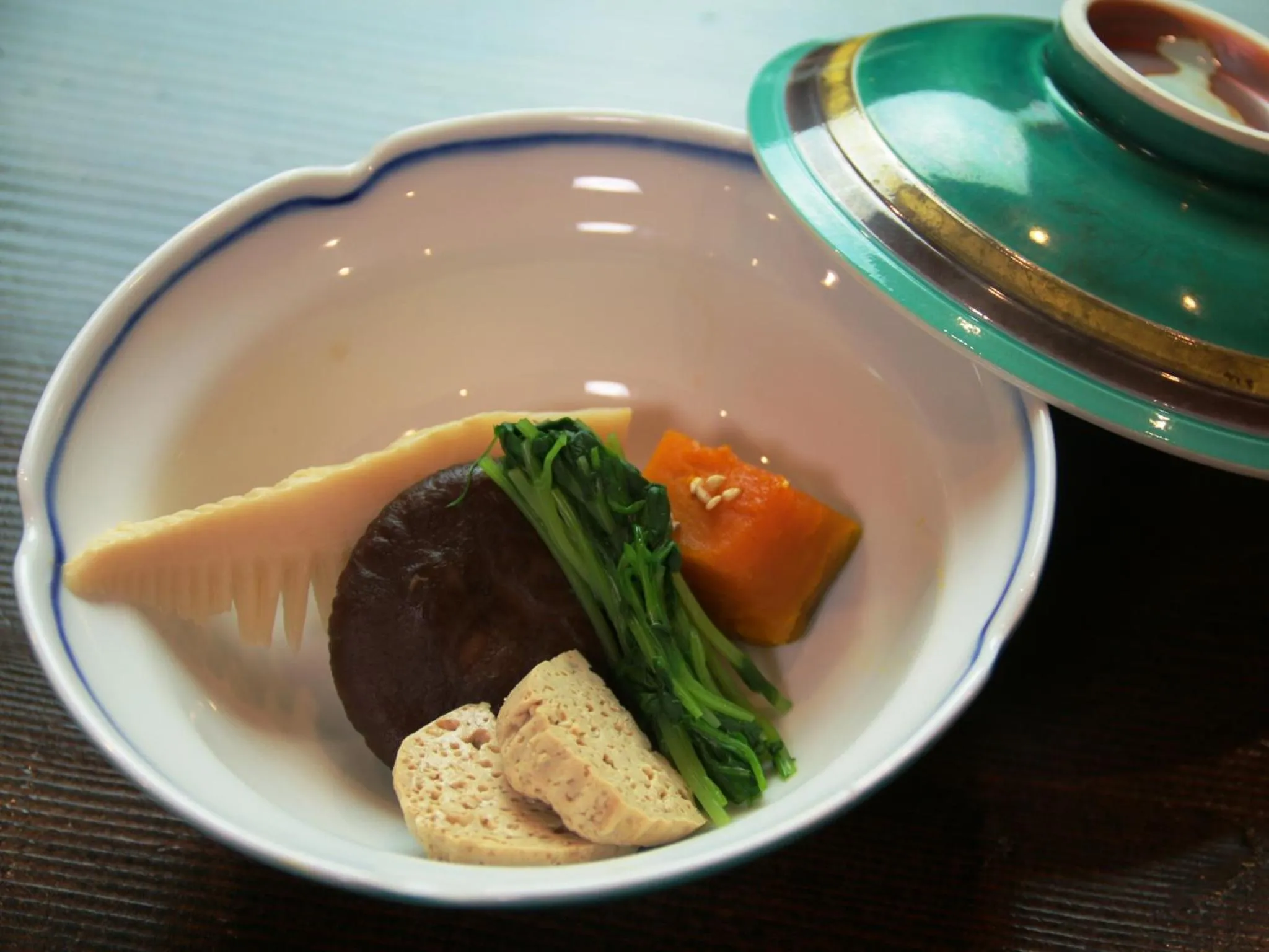 Food close-up in Yunohirakan