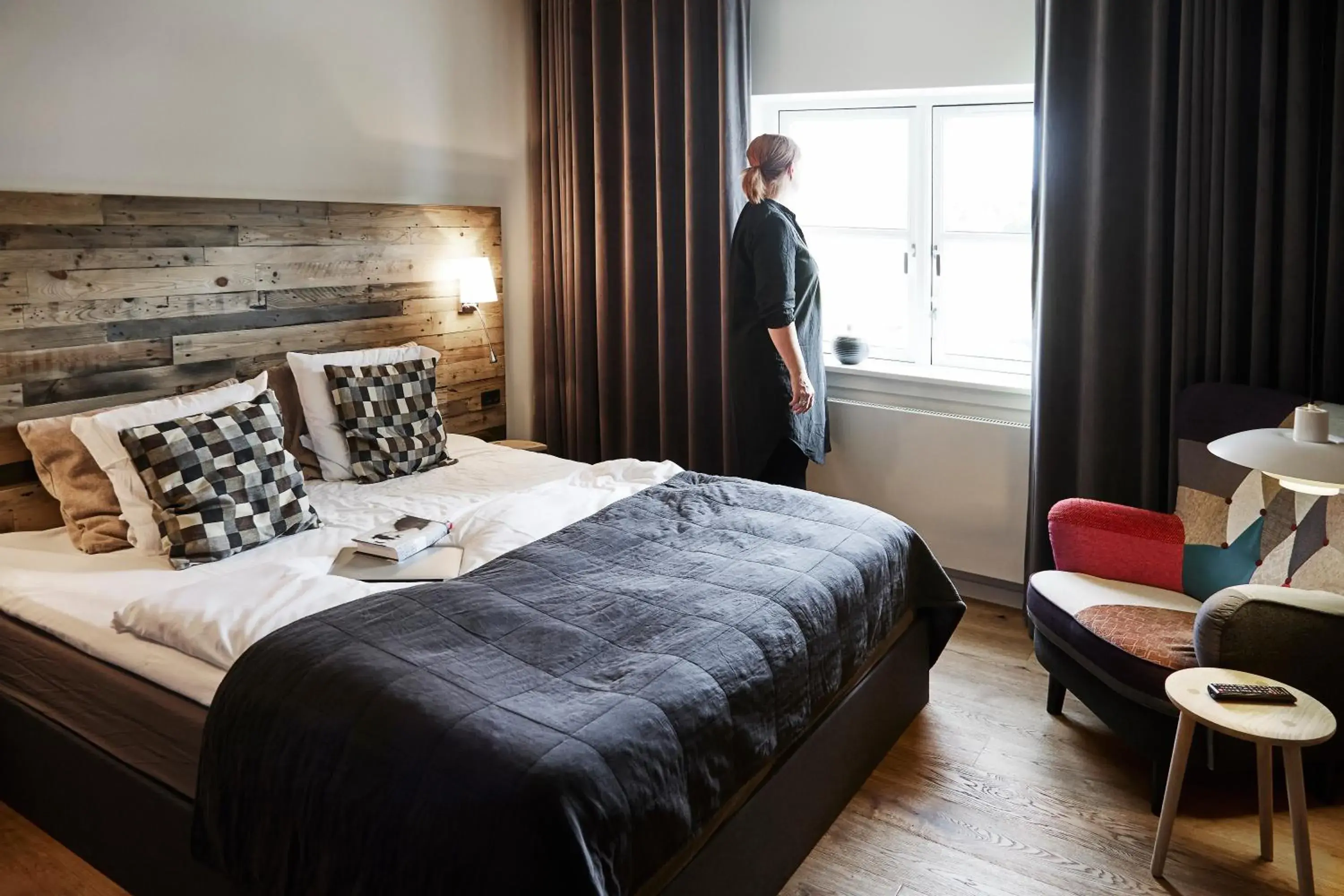 Double Room with Garden View - single occupancy in Haraldskær Sinatur Hotel & Konference Double Room with Garden View - single occupancy in Haraldskær Sinatur Hotel & Konference