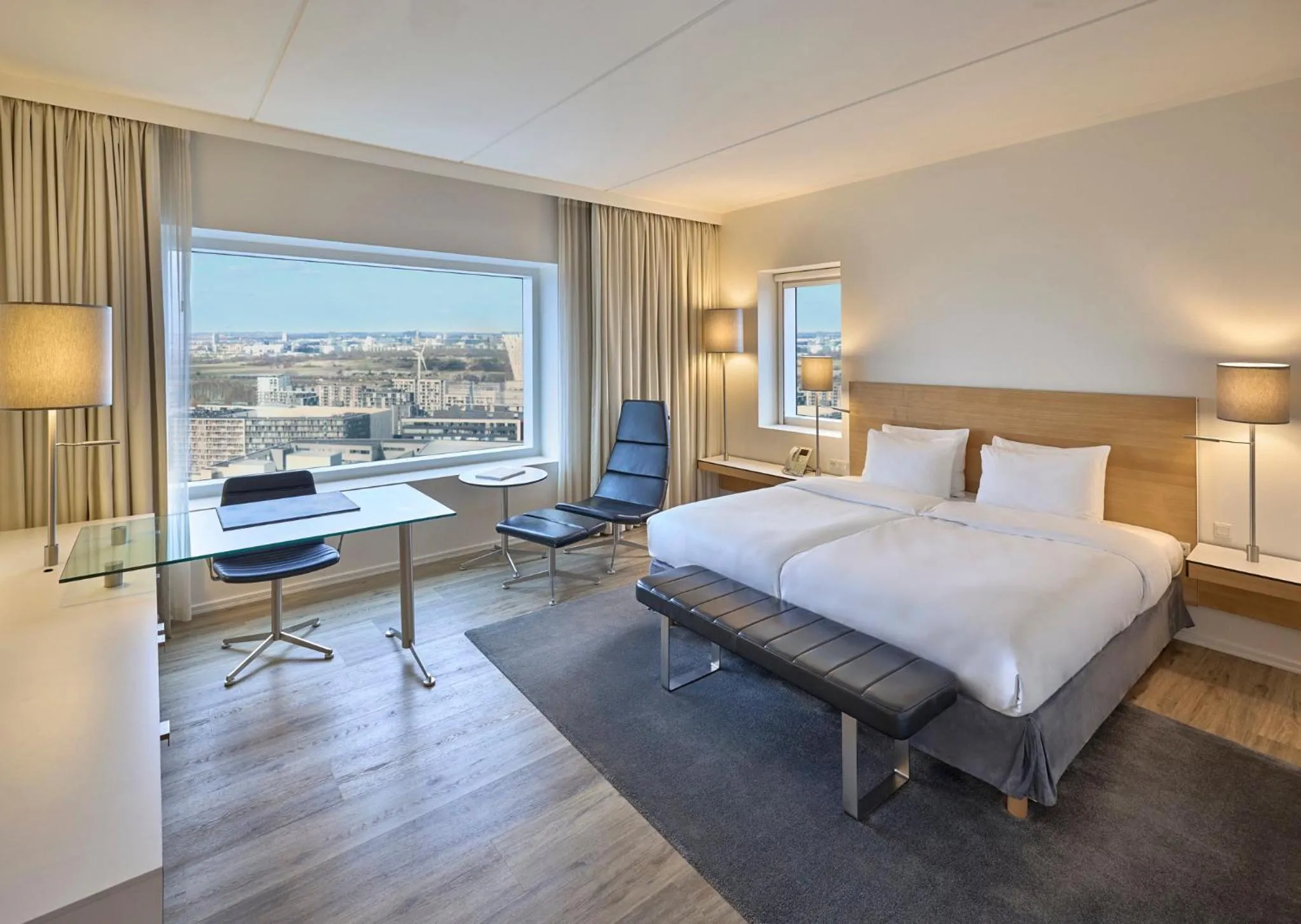 Photo of the whole room, Bed in Crowne Plaza Copenhagen Towers by IHG